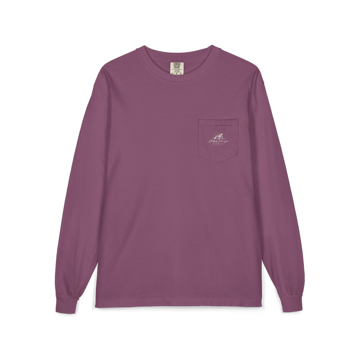 Turtle Hooked Horizon Co. – " Chase What Moves You "Unisex Long Sleeve Pocket T-Shirt