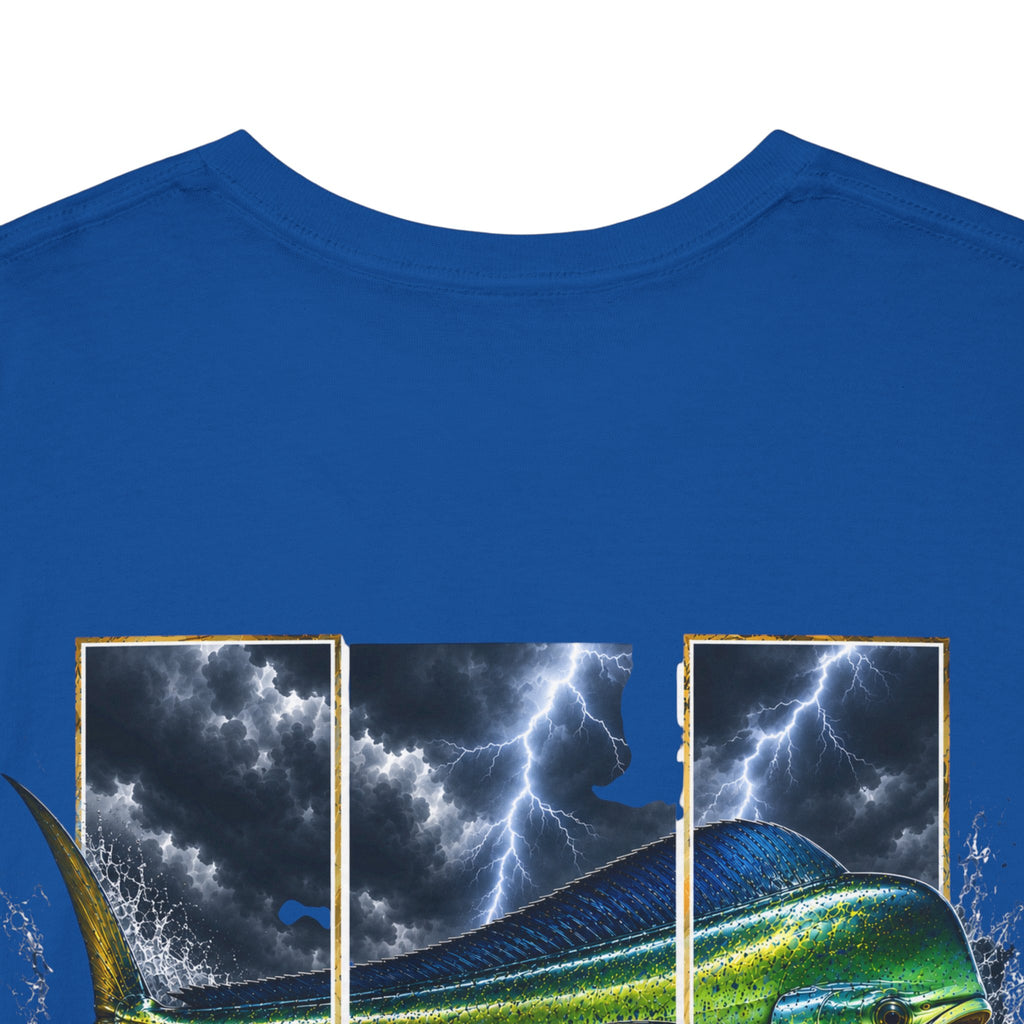 Mahi Mahi Hooked Horizon Co Tee—Ocean Graphic Tee — "Beloved" Ray Design