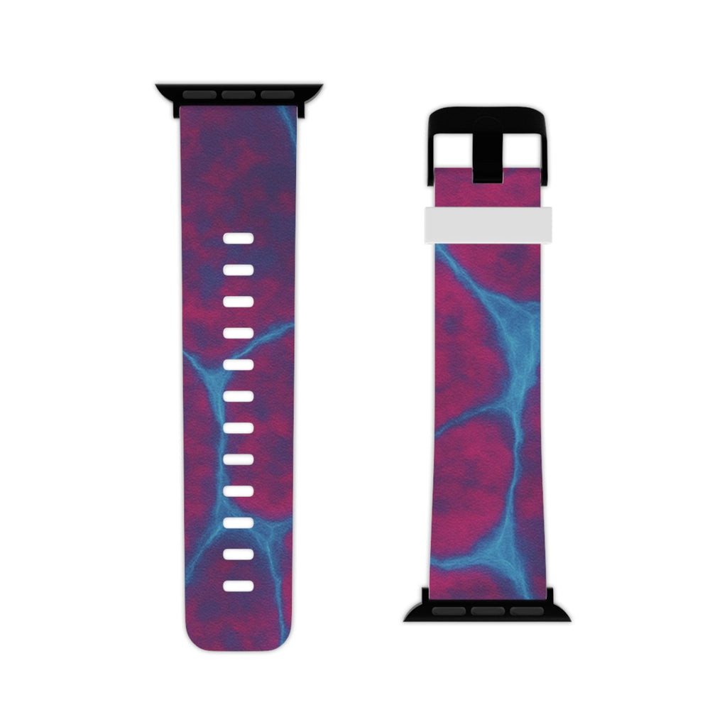 Magenta & Turquoise Lava Inspired Watch Band for Apple Watch