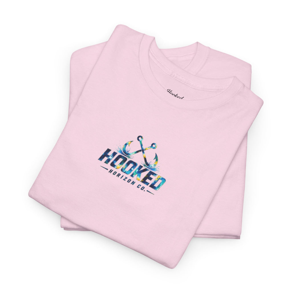 Barracuda Hooked Horizon Co Tee—Ocean Graphic Tee — "Beloved" Ray Design