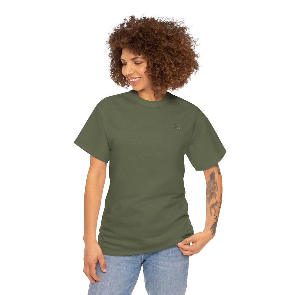 Bull Shark Hooked Horizon Co Tee—Ocean Graphic Tee — "Beloved" Ray Design