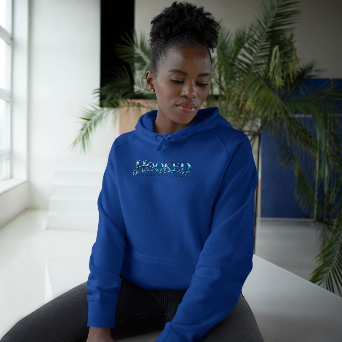 Fishing Boat " Chasing Legends Not Trends "Hooked Horizon Co. Unisex Supply Hoodie