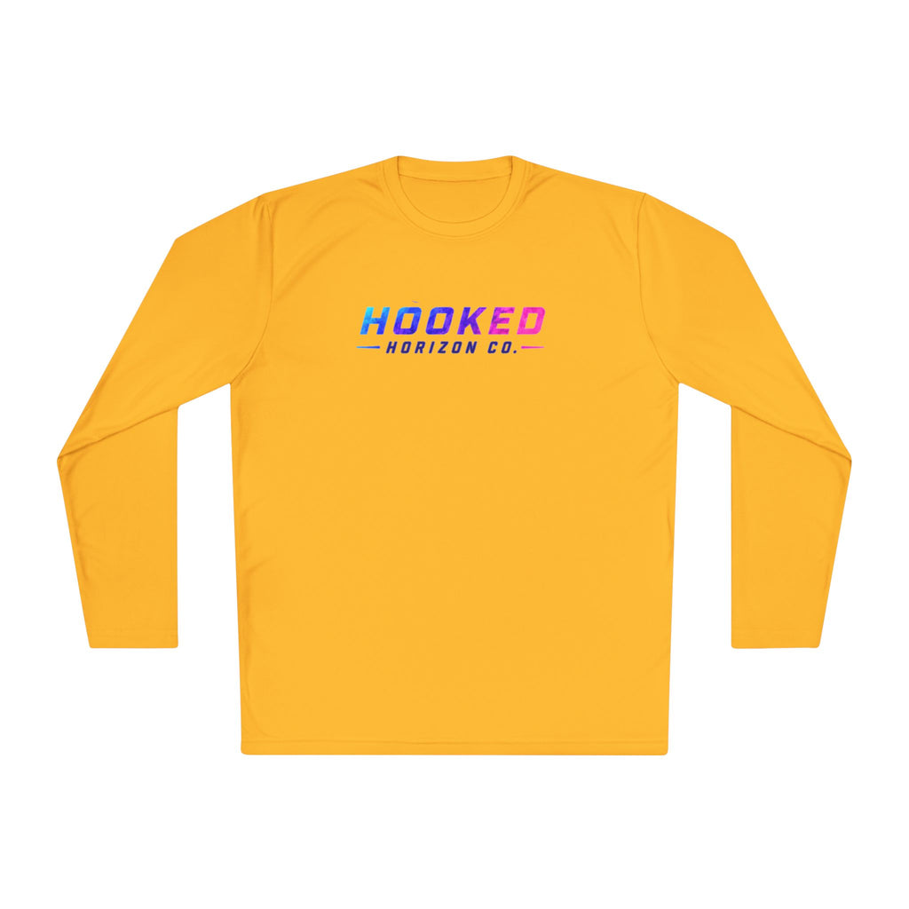Moisture Wicking Classic Logo Shark Tee —Horizon Co. Anchors Long Sleeve Tee — Lightweight Fishing Shirt