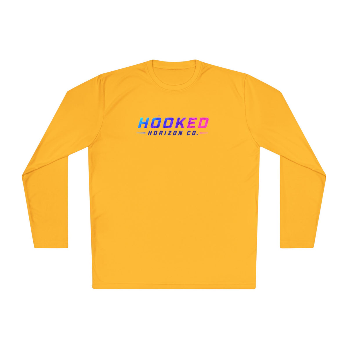 Moisture Wicking Classic Logo Shark Tee —Horizon Co. Anchors Long Sleeve Tee — Lightweight Fishing Shirt