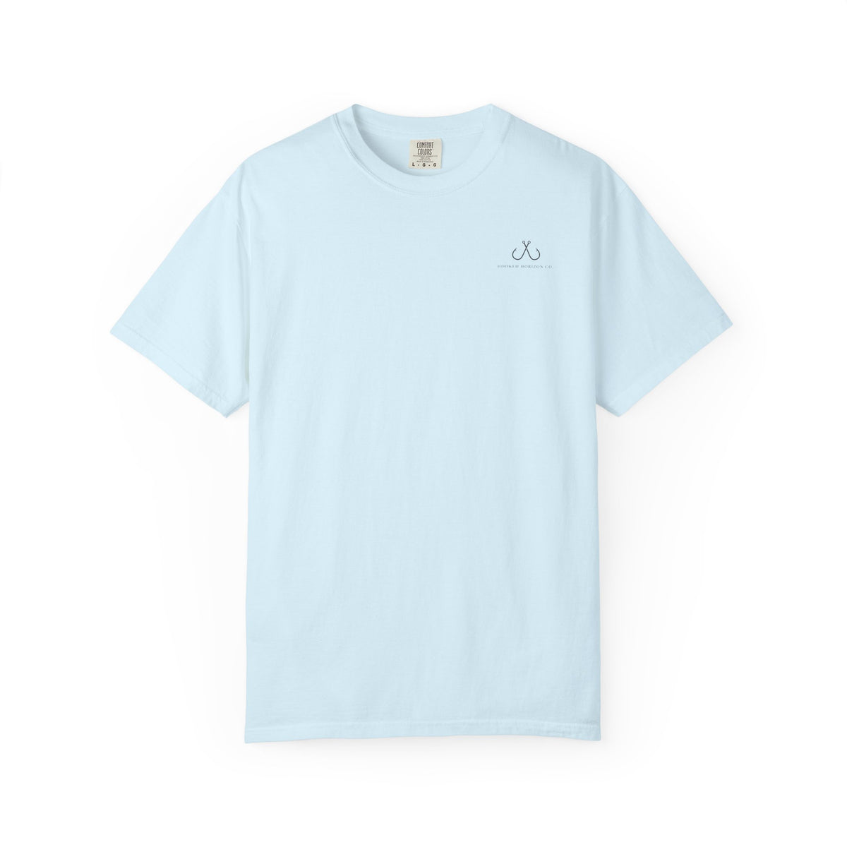 Deep Drift Fishing T-Shirt - Green & Blue Fishing Tee for Angler Lovers, Hammer Head Shark, Ocean Tee