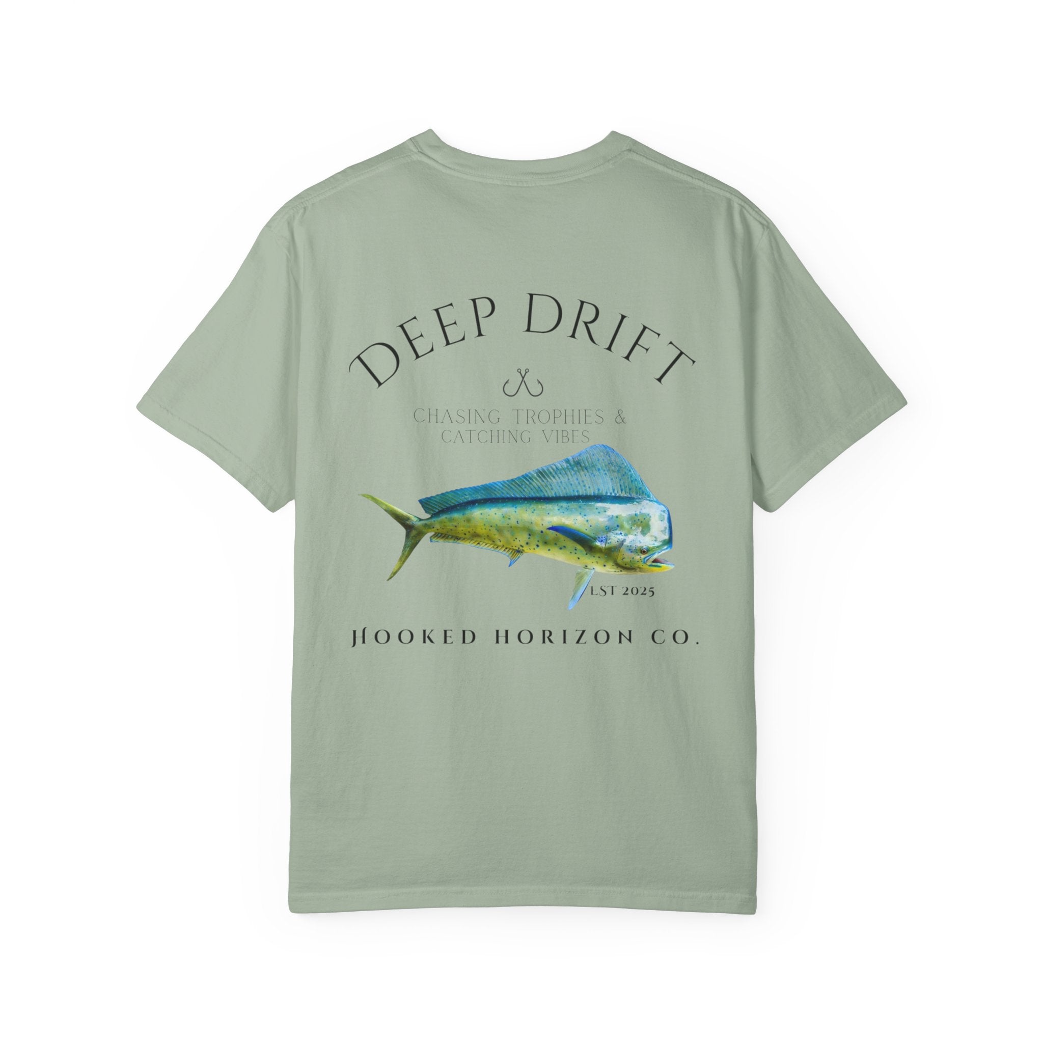 Mahi Mahi Fishing T-shirt, Hooked Horizon Co, Angler Gifts
