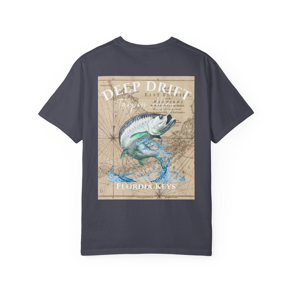 Tarpon Alley Fishing T-Shirt - Florida Keys Fishing Tee for Angler Lovers