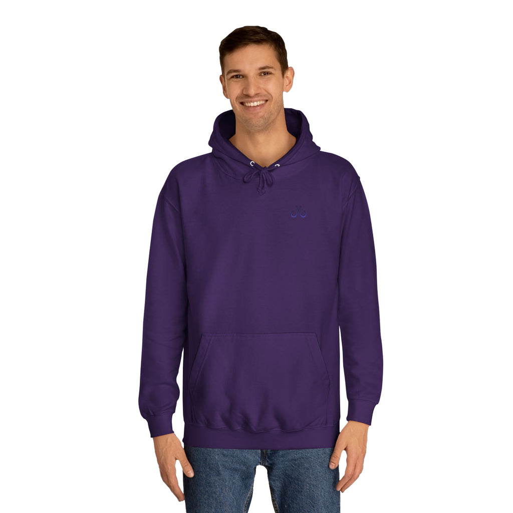 Deep Drift Octopus Unisex College Hoodie, Cozy College Sweatshirt, Nautical Hoodie Gift, Ocean Lover Apparel, Beach Theme Fashion