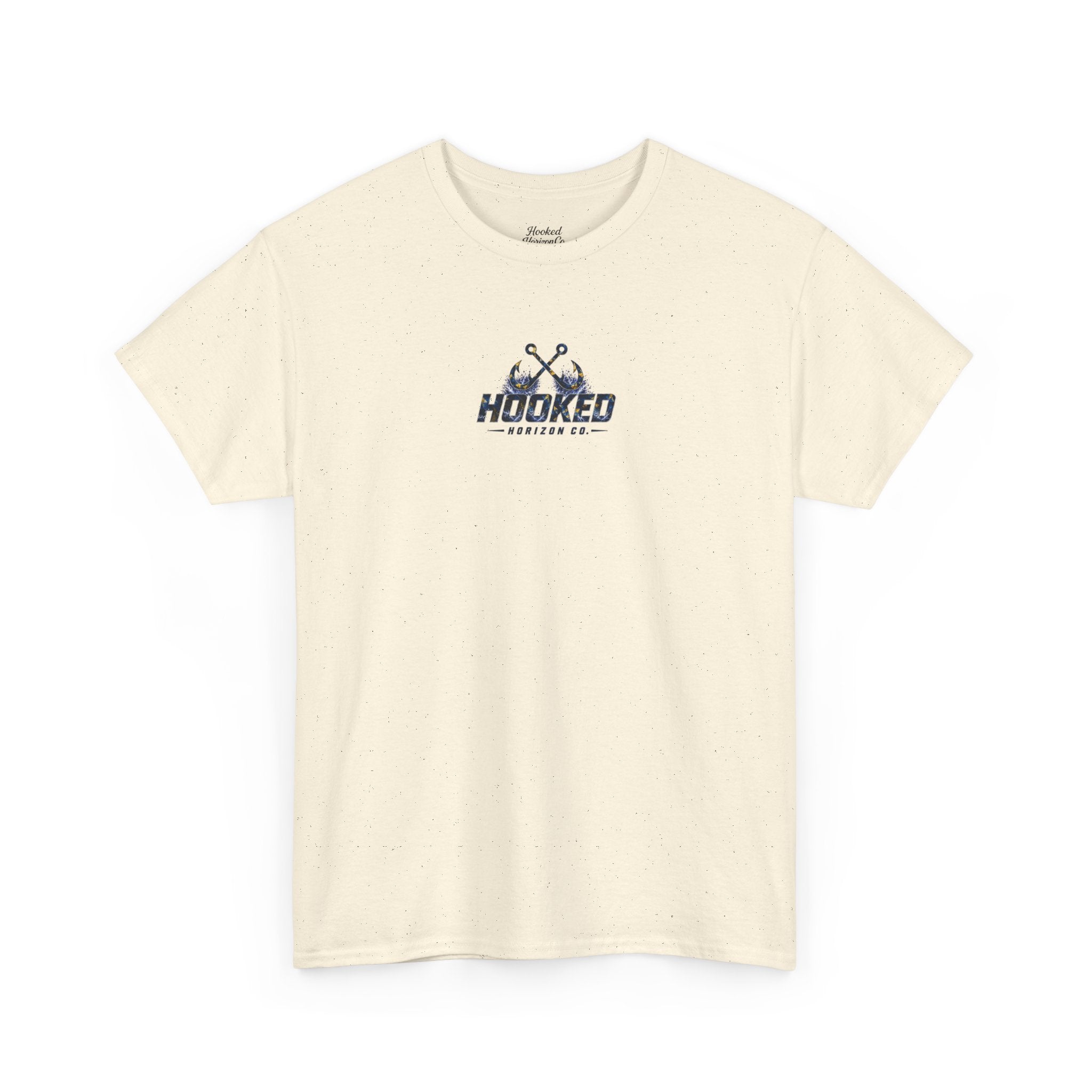 Sail Fish Hooked Horizon Co Tee—Ocean Graphic Tee — "Beloved" Ray Design