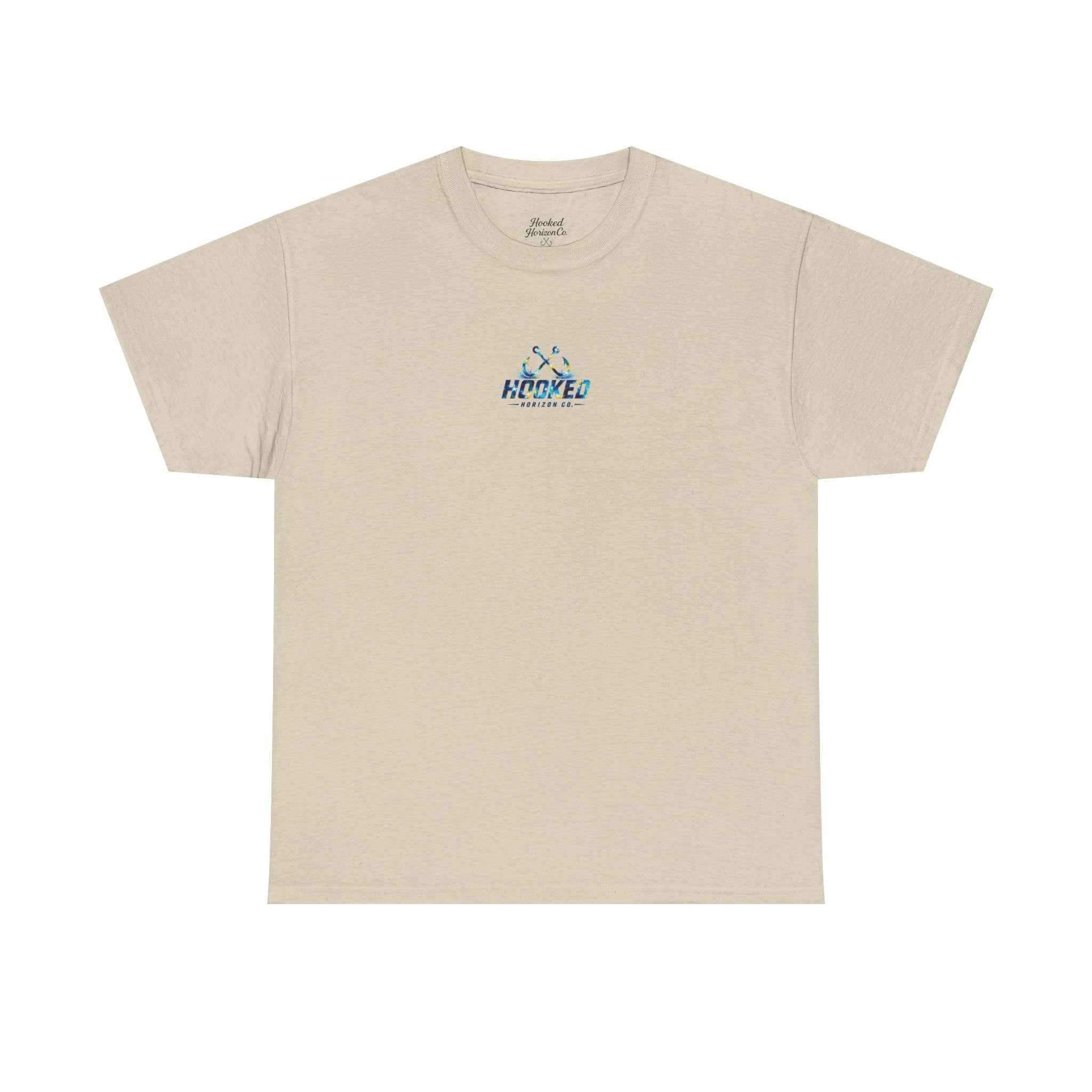 Barracuda Hooked Horizon Co Tee—Ocean Graphic Tee — "Beloved" Ray Design