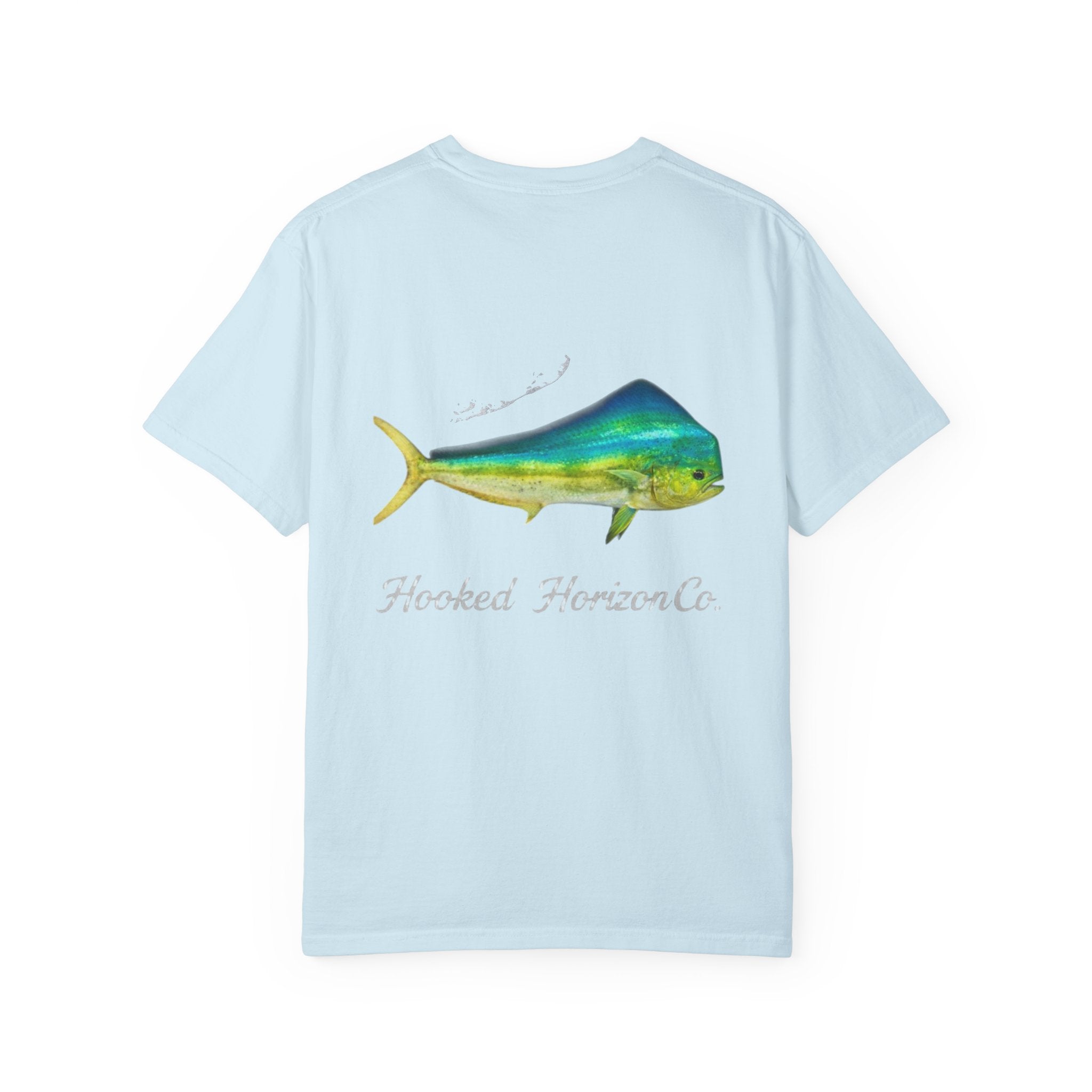 Mahi Mahi Deep Drift Fishing T-Shirt - Florida Keys Fishing Tee for Angler Lovers