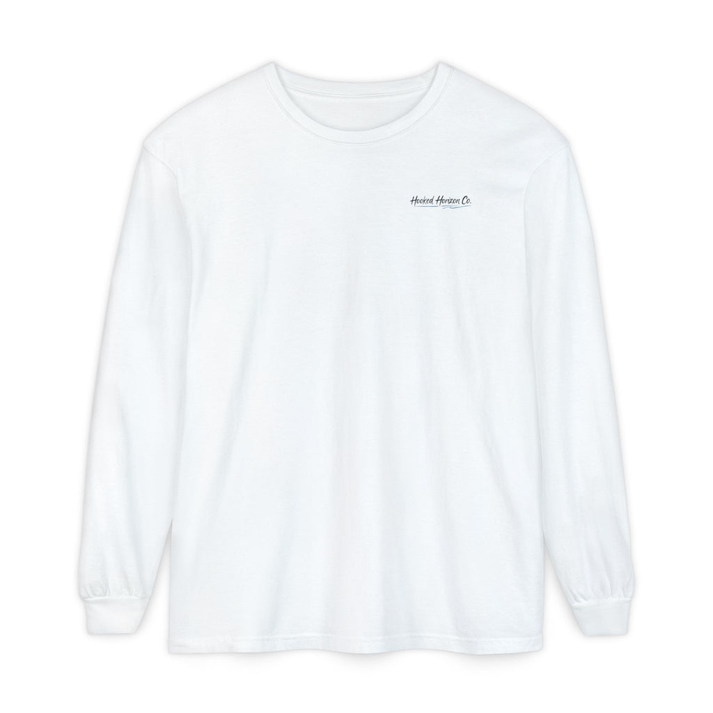 Chasing Legends Tarpon, Mahi Mahi, TunaSaltwater Fish Long Sleeve Tee — Hooked Horizon Co. Graphic Shirt