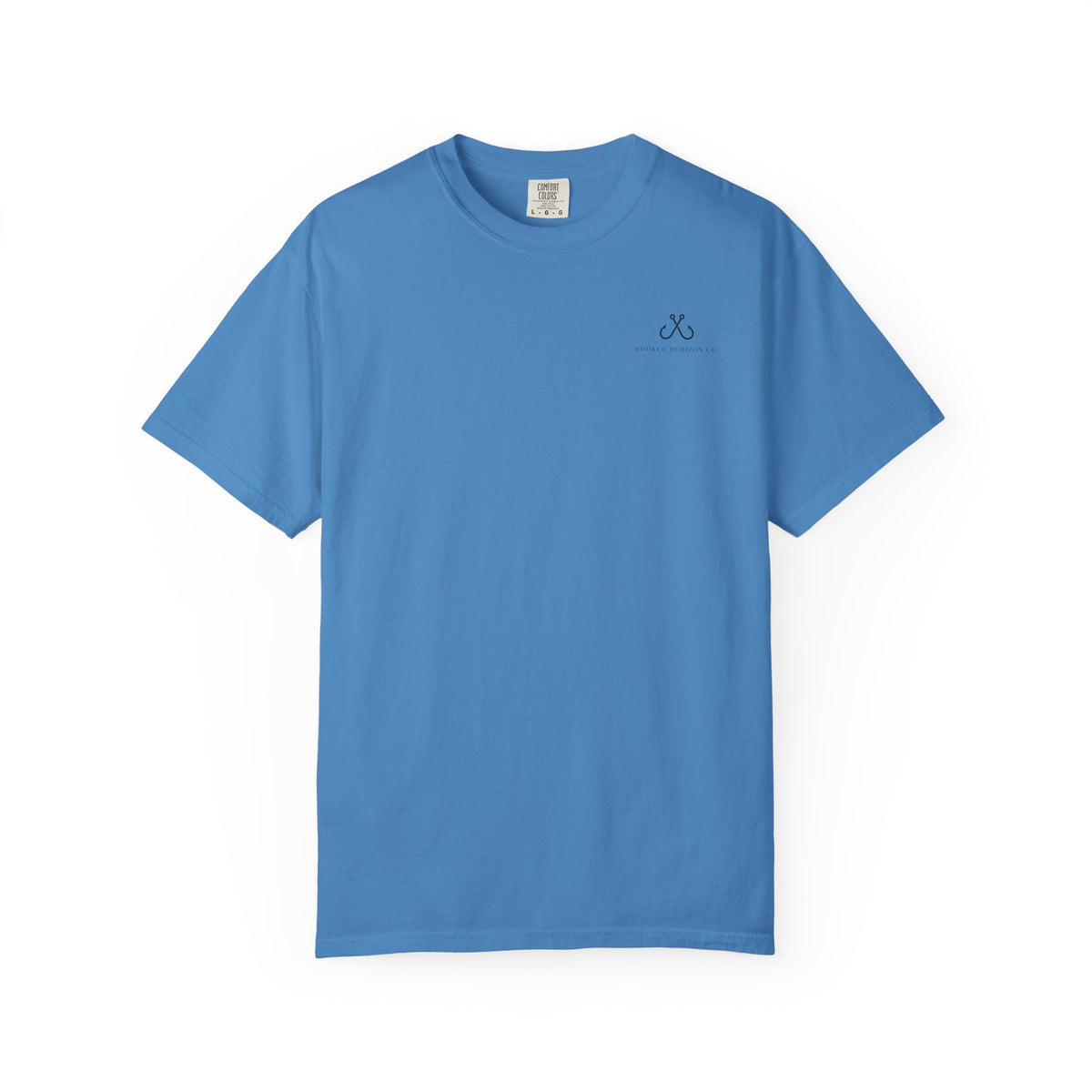 Shark Tee — "Deep Drift on the Water" Fishing Graphicishing Tee for Angler Lovers, Shark Lovers, Ocean Tee