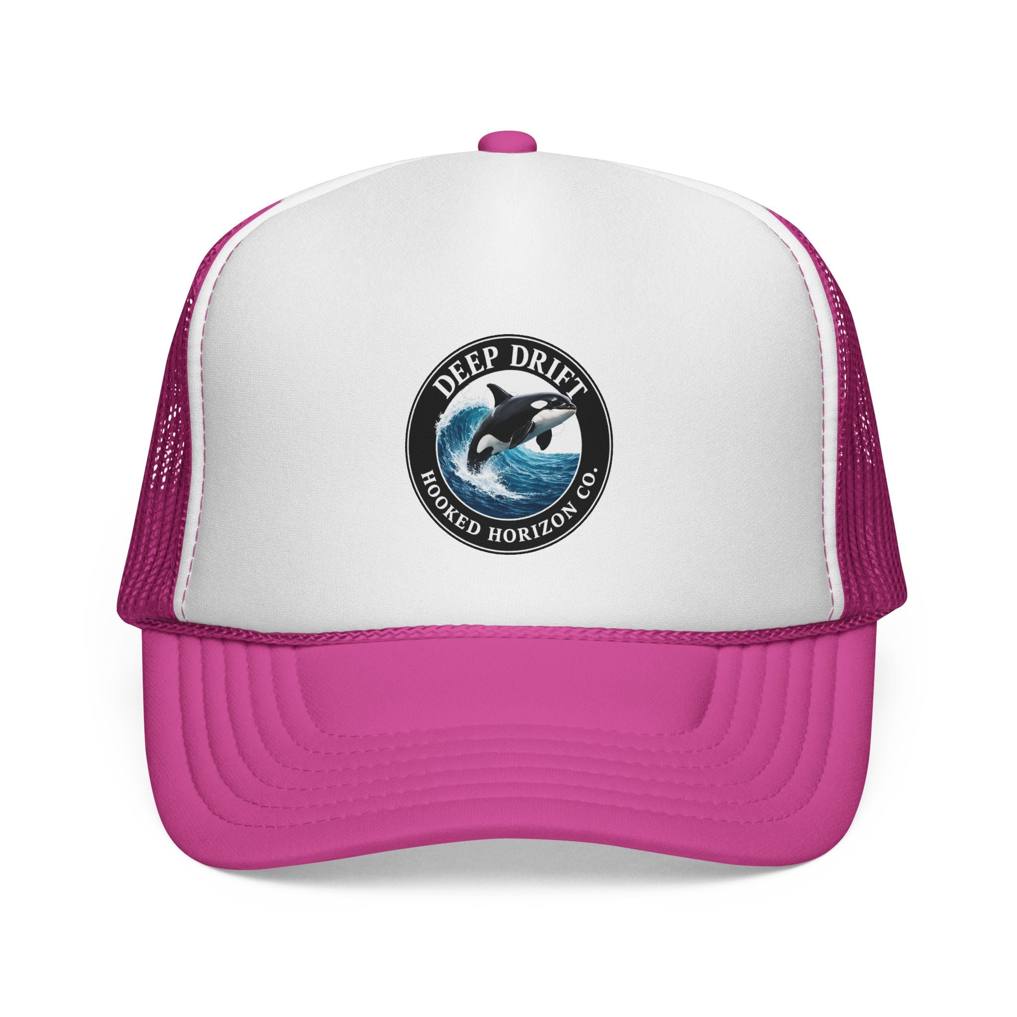 Orca Trucker Cap — Outdoor & Beach Hat Ocean Conservation Gifts For Him & Her