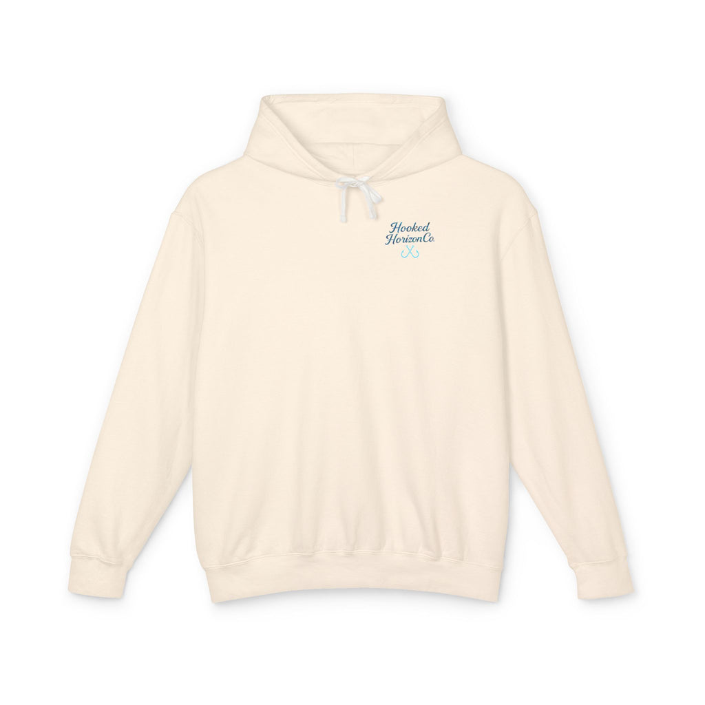 Chasing Legends Octopus Hoodie — Hooked Horizon Co Unisex Lightweight Hoodie with Deep Drift Design | Perfect for Fishermen, Beach Lovers, Casual Outings, Gift for Him/Her, Nautical Style,  Ocean Lover Gifts