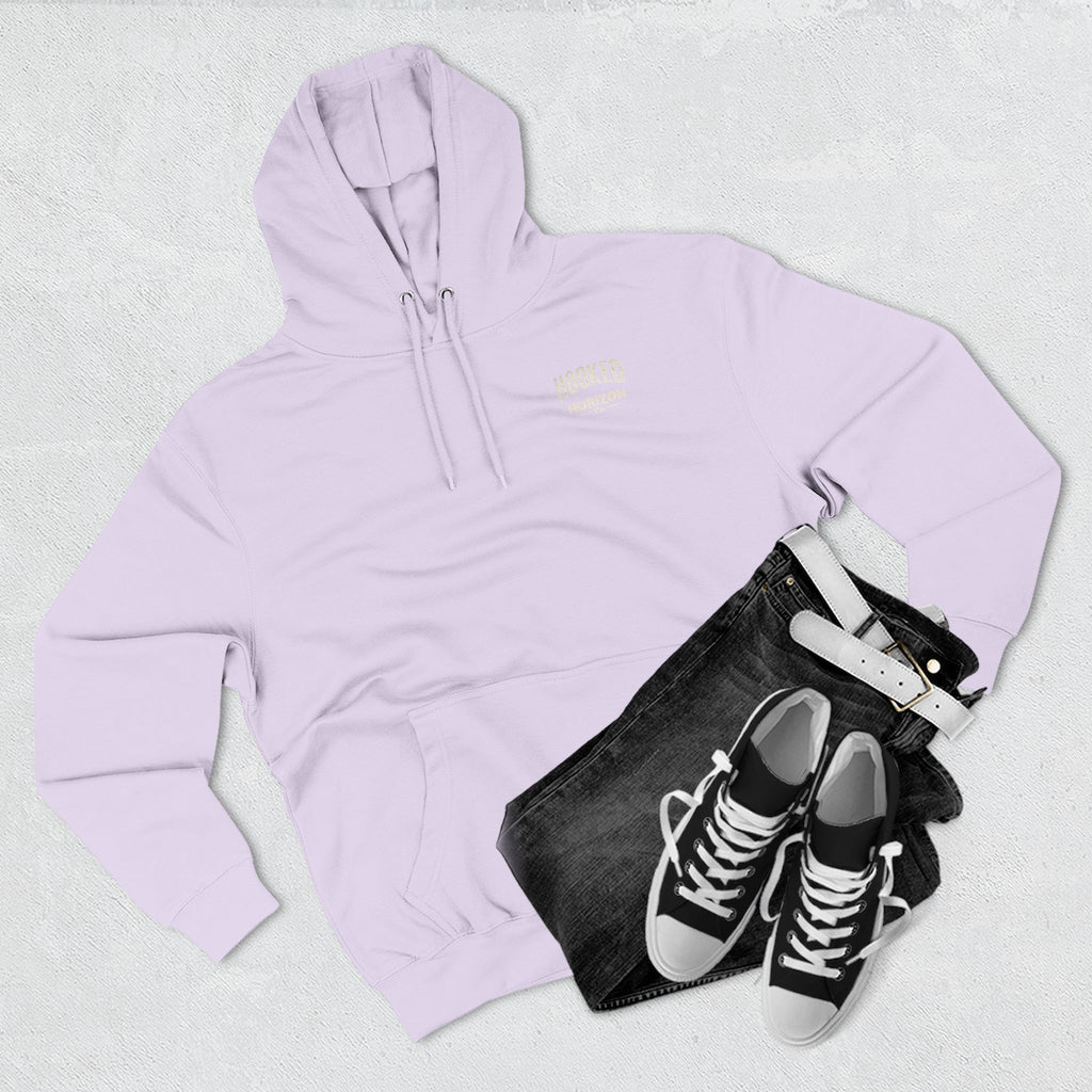 Fishing Charter T-Shirt— Hooked Horizon Hoodie — Fishing Boat Graphic Pullover