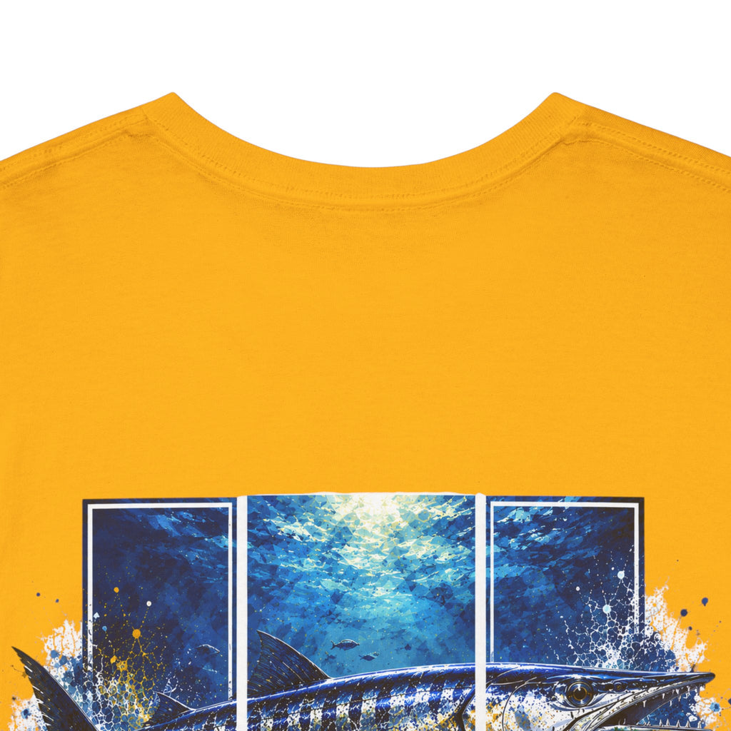 Barracuda Hooked Horizon Co Tee—Ocean Graphic Tee — "Beloved" Ray Design