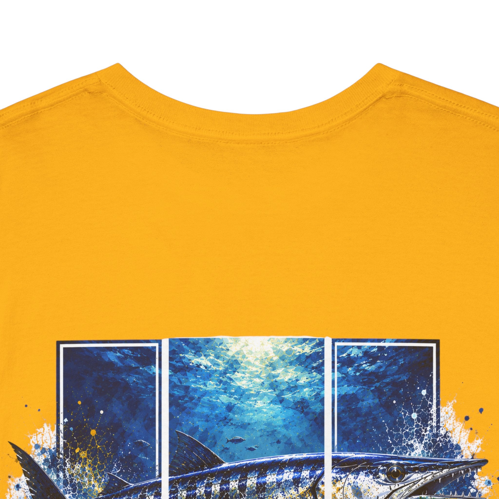 Barracuda Hooked Horizon Co Tee—Ocean Graphic Tee — "Beloved" Ray Design