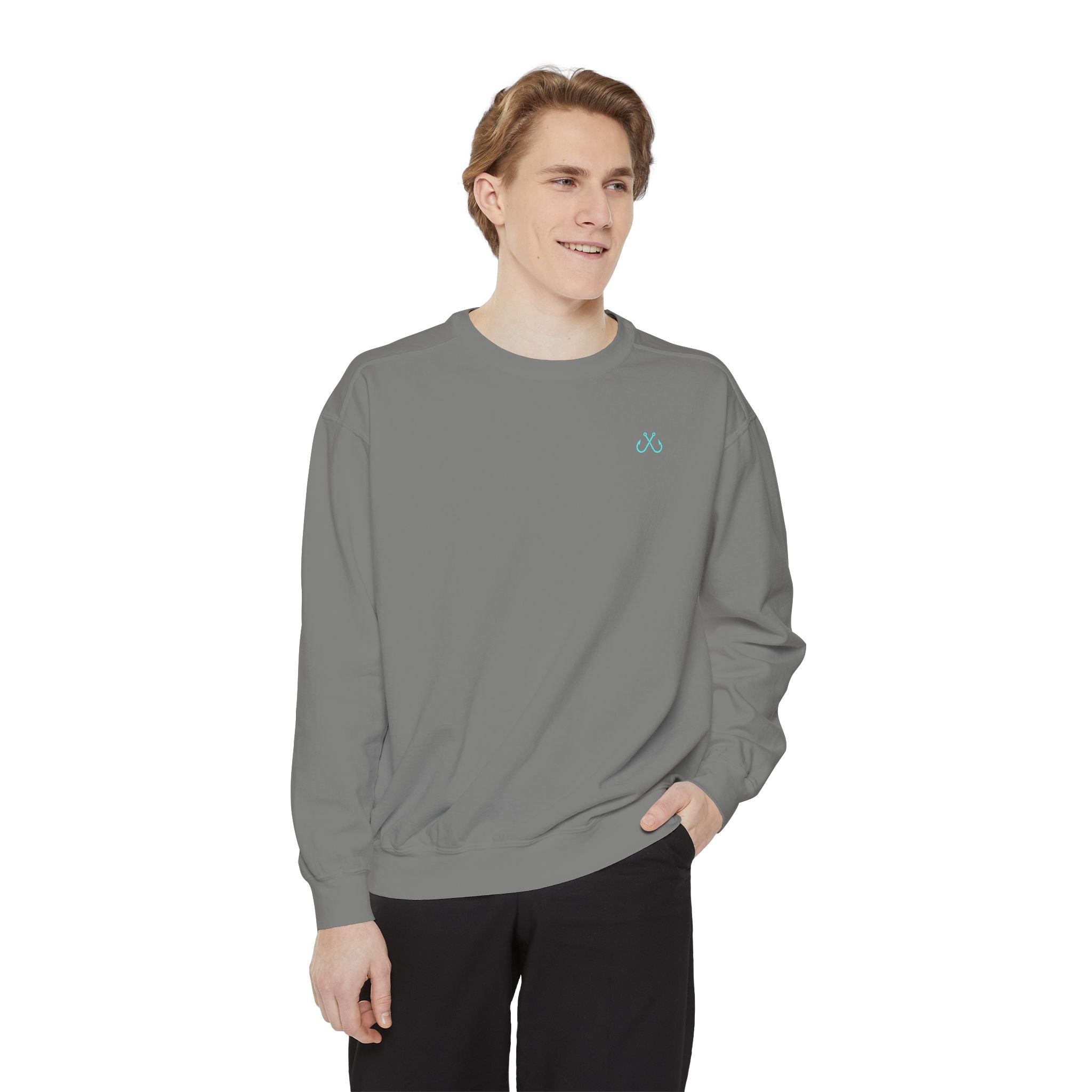 Vintage vibes Neon Tarpon Sweatshirt– Hooked Horizon Co. Ocean apparel, Gifts for Him & Her, Ocean Conservation, Soft Unisex Garment-Dyed Sweatshirt