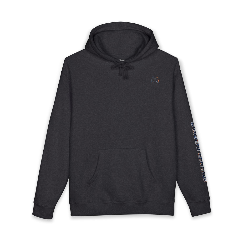 Hammer Head Hoodie Hooked Horizon Co. — Fishing Back Graphic Hoodie, Multiple Color Variations