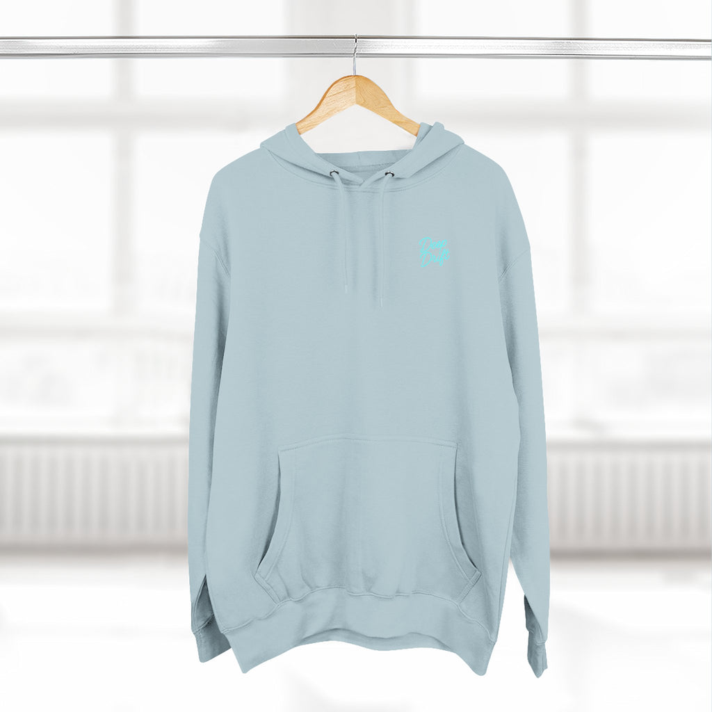 Wave & Sun Deep Drift– "Hooked By The Sea" Hooked Horizon Co. Unisex Hoodie for Ocean Lovers, Nautical Fashion, Cool Weather Gear, Everyday Comfort, Perfect Gift