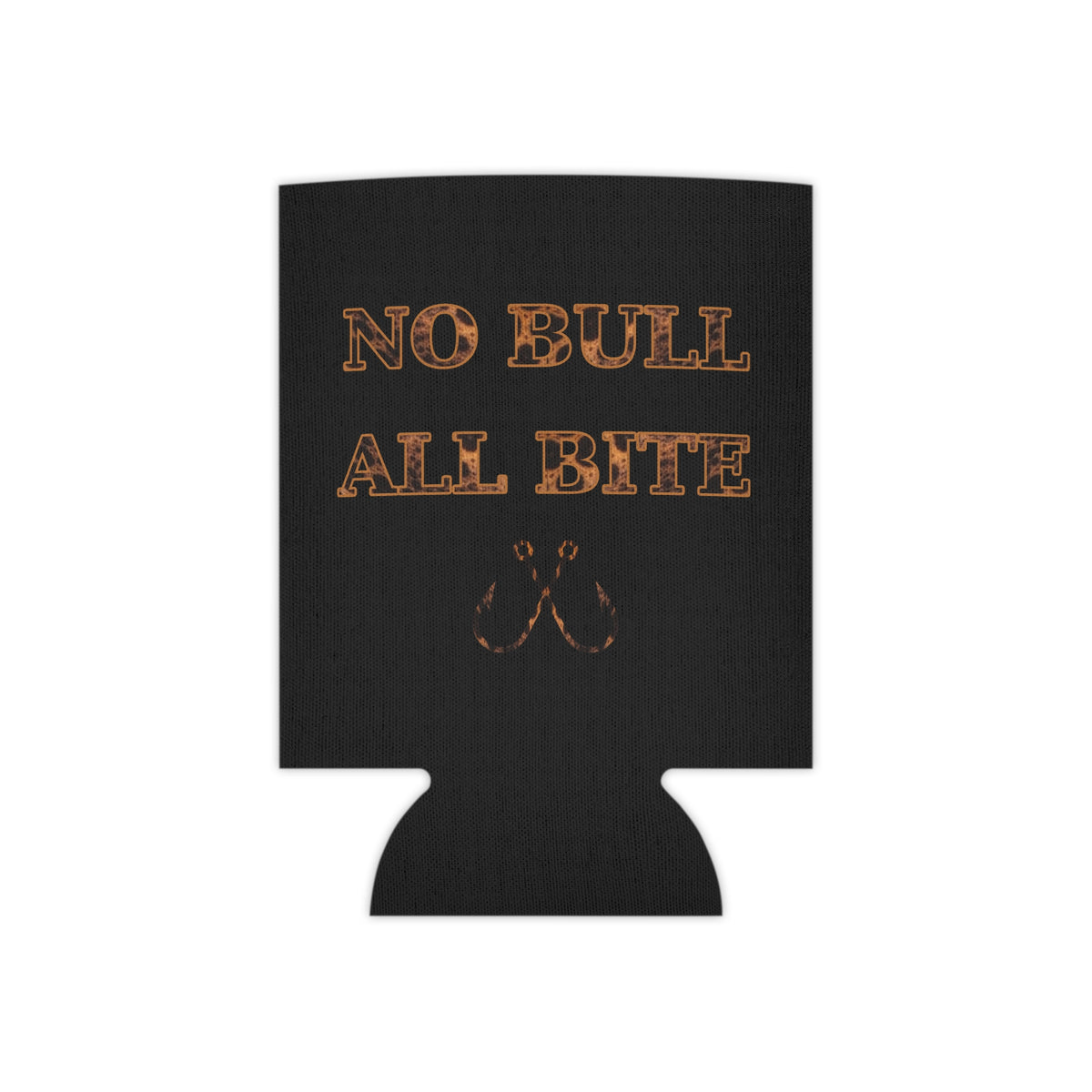 No Bull All Bite Leopard Shark Cooler Coozie — Hooked Horizon Co. Fishing Wave Koozie