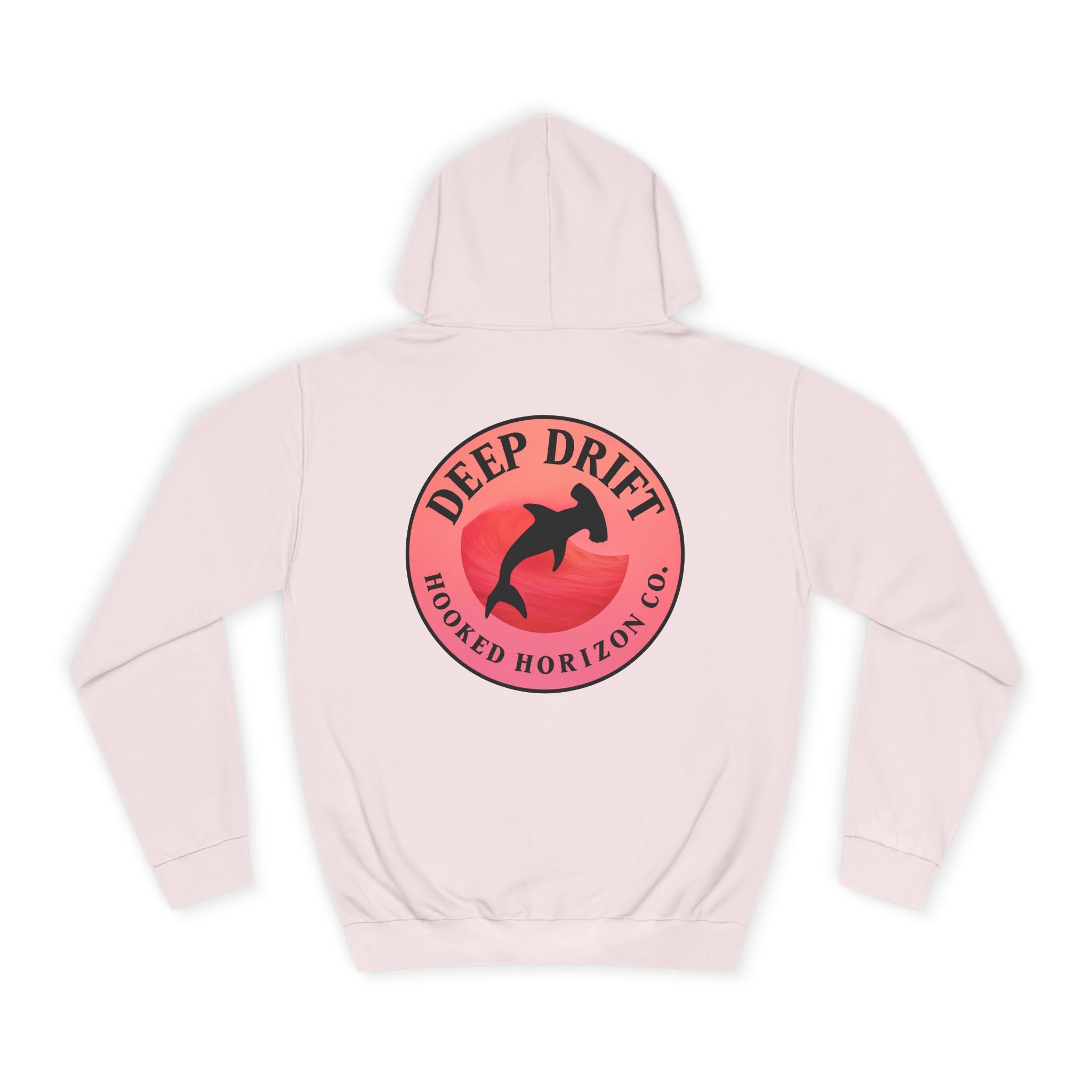 Deep Drift Unisex College Hoodie, Trendy Sweatshirt, Casual Wear, Gift for Students, Nautical Fashion, Beach Vibes Apparel
