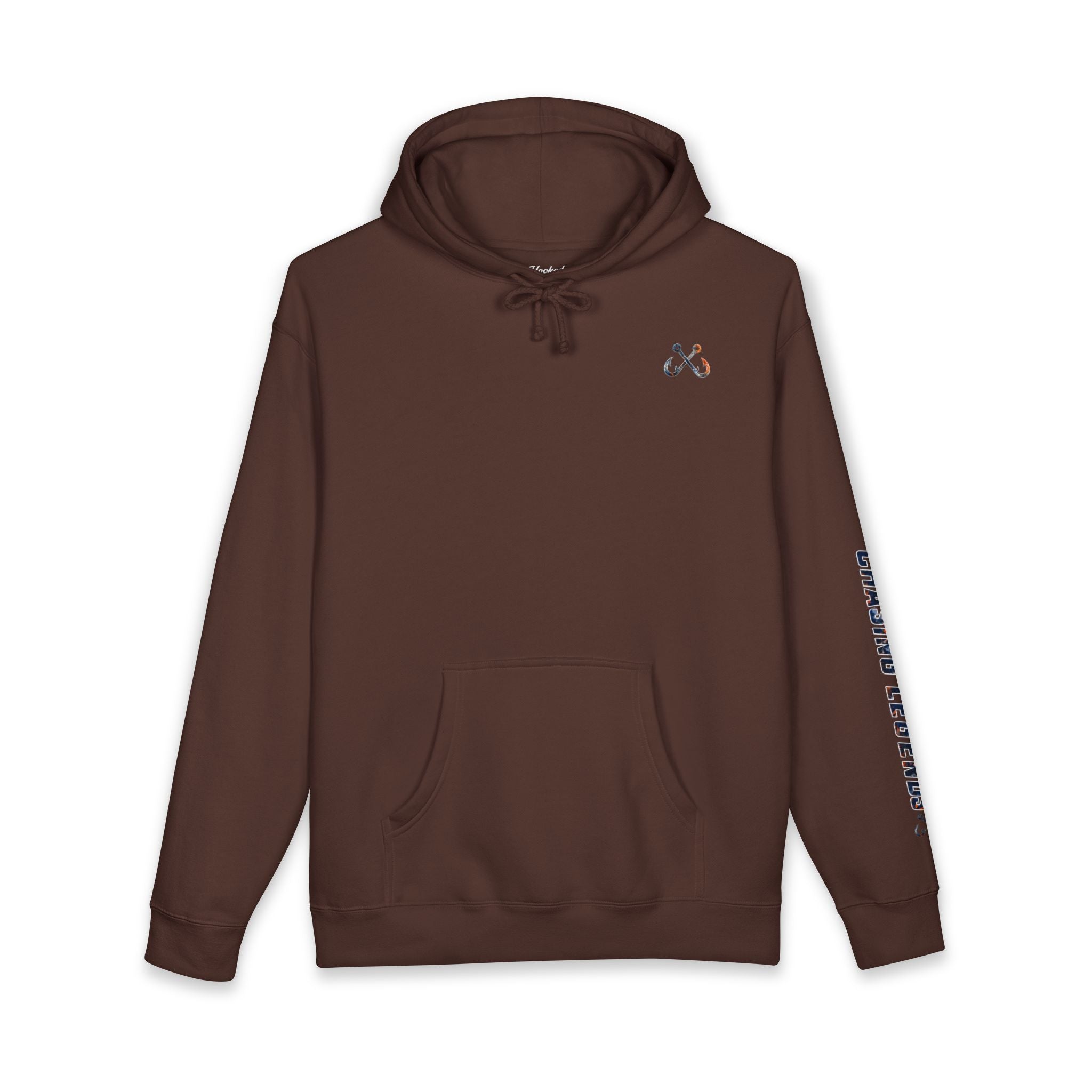 Hammer Head Hoodie Hooked Horizon Co. — Fishing Back Graphic Hoodie, Multiple Color Variations