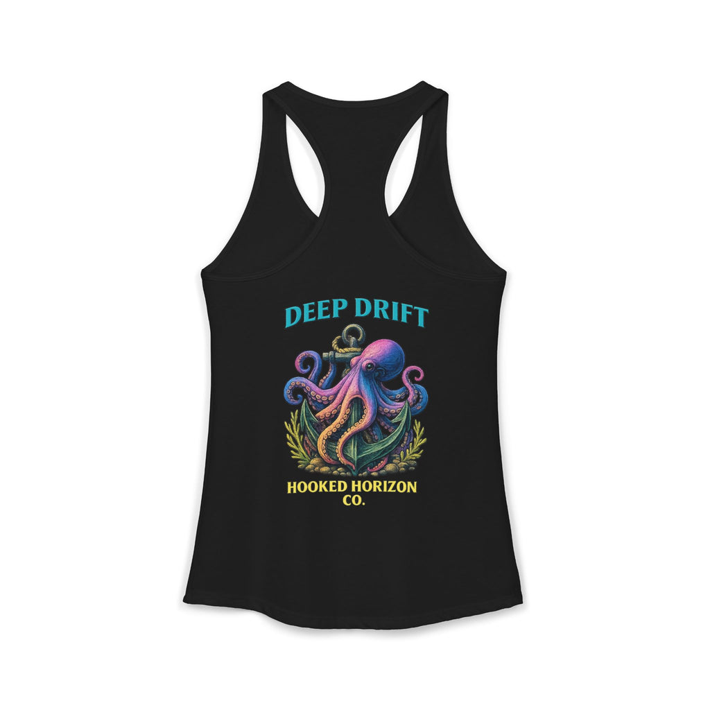 Rainbow Octopus Deep Drift– Hooked Horizon Co. Gifts for Ocean Lovers, Nautical Fashion, Everyday Comfort, Perfect Gift for Her