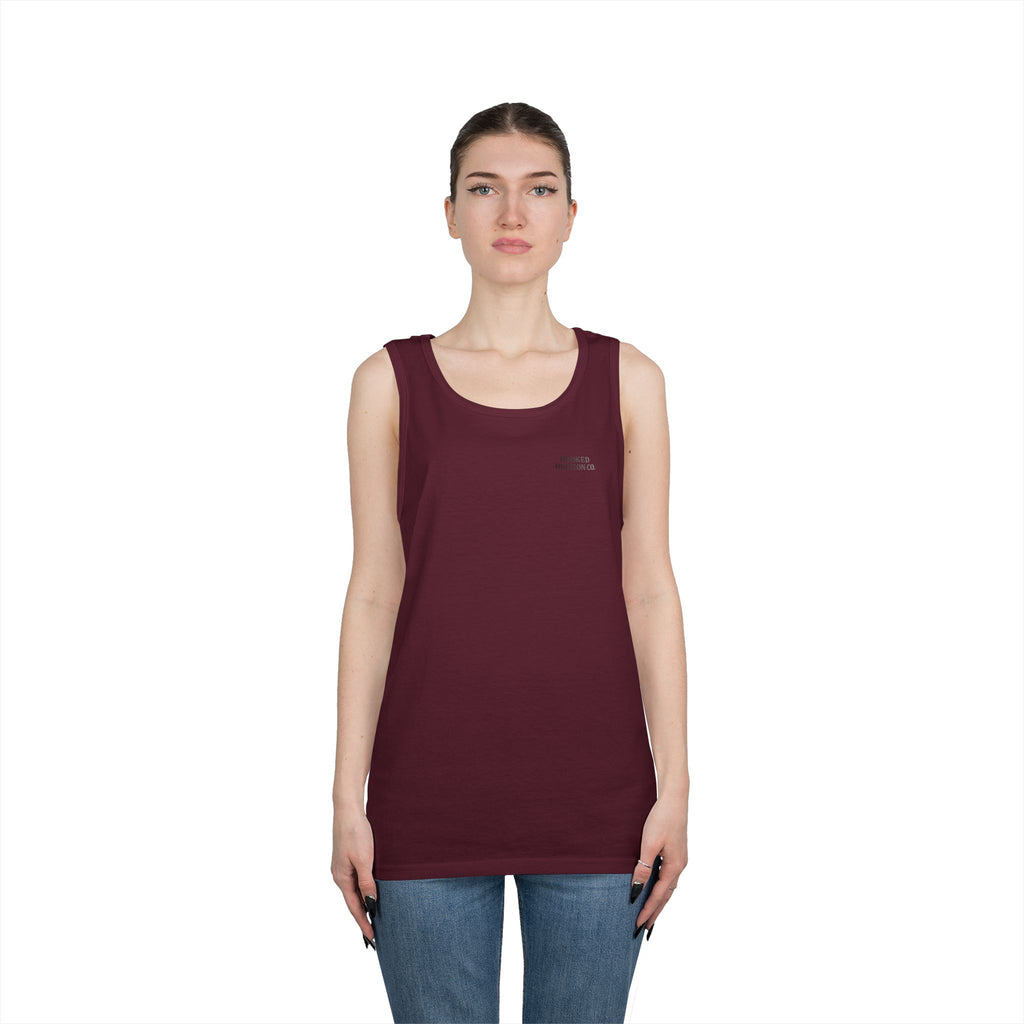 Red  Deep Drift Octopus Graphic Tank Top, Summer Beach Wear, Unisex Tank, Gift for Ocean Lovers, Nautical Tees, Camping Apparel