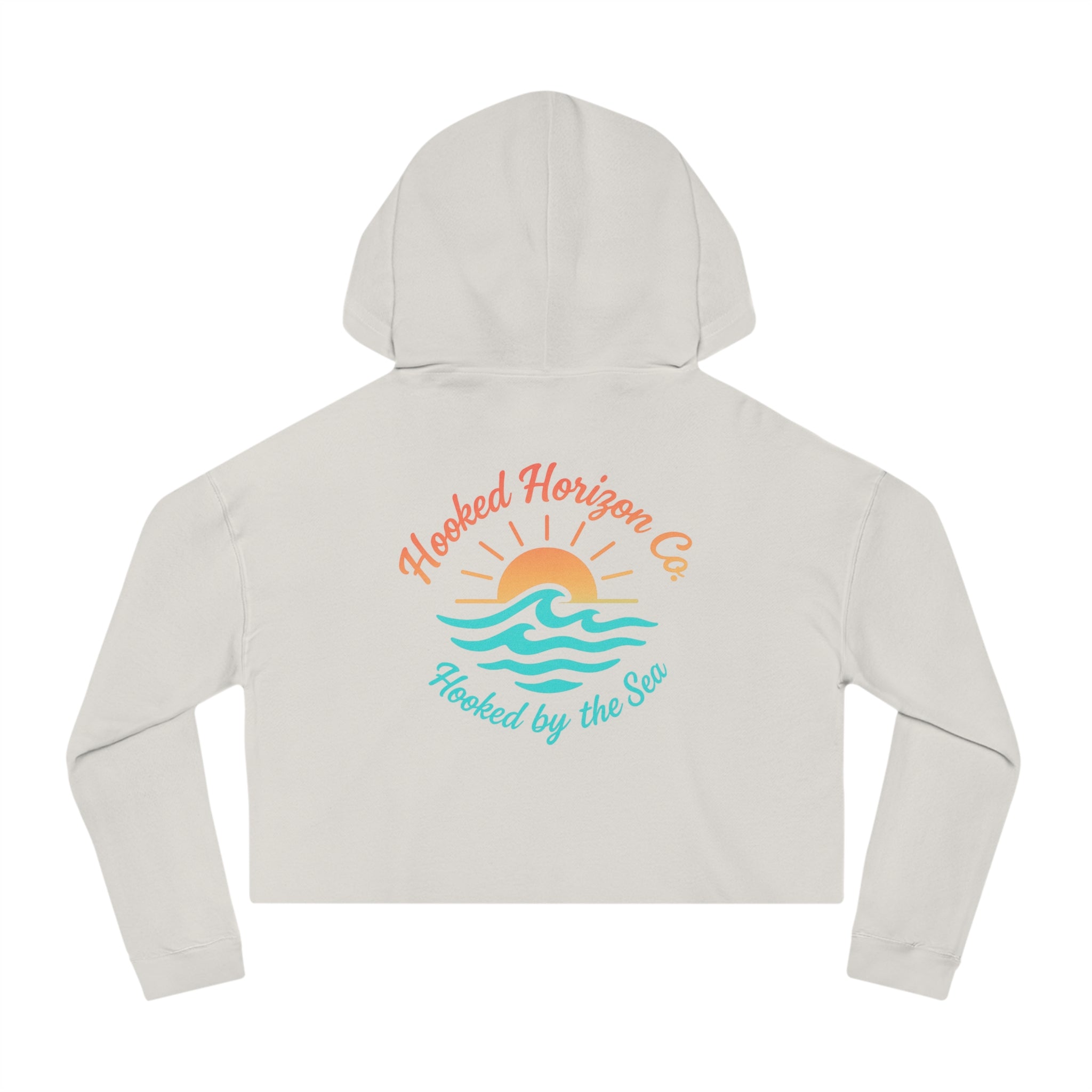 Wave & Sun Deep Drift– "Hooked By The Sea" Hooked Horizon Co. Unisex Hoodie for Ocean Lovers, Nautical Fashion, Cool Weather Gear, Everyday Comfort, Perfect Gift