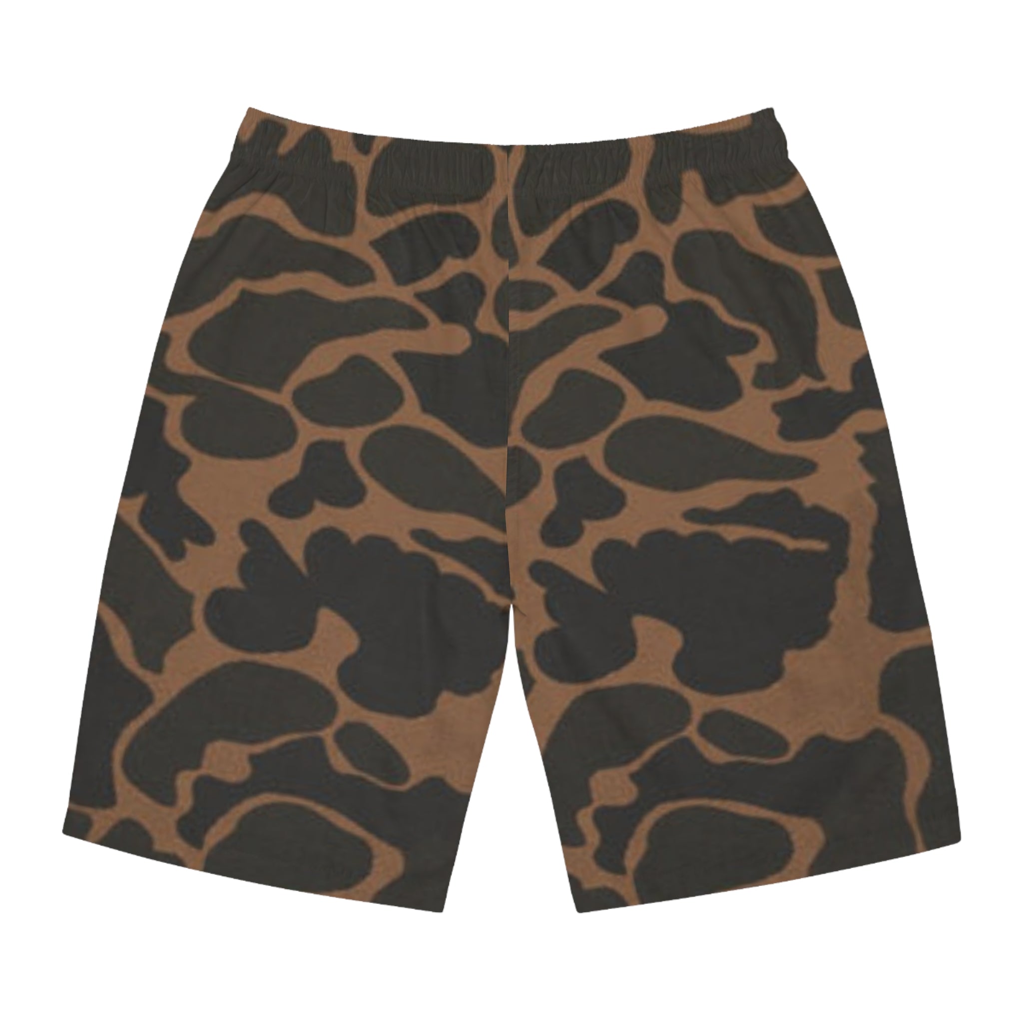 Duck Camo-Inspired Board Shorts, Swimwear for Beach Days, Summer Vacations, Pool Parties, Surfing Attire, Water Sports