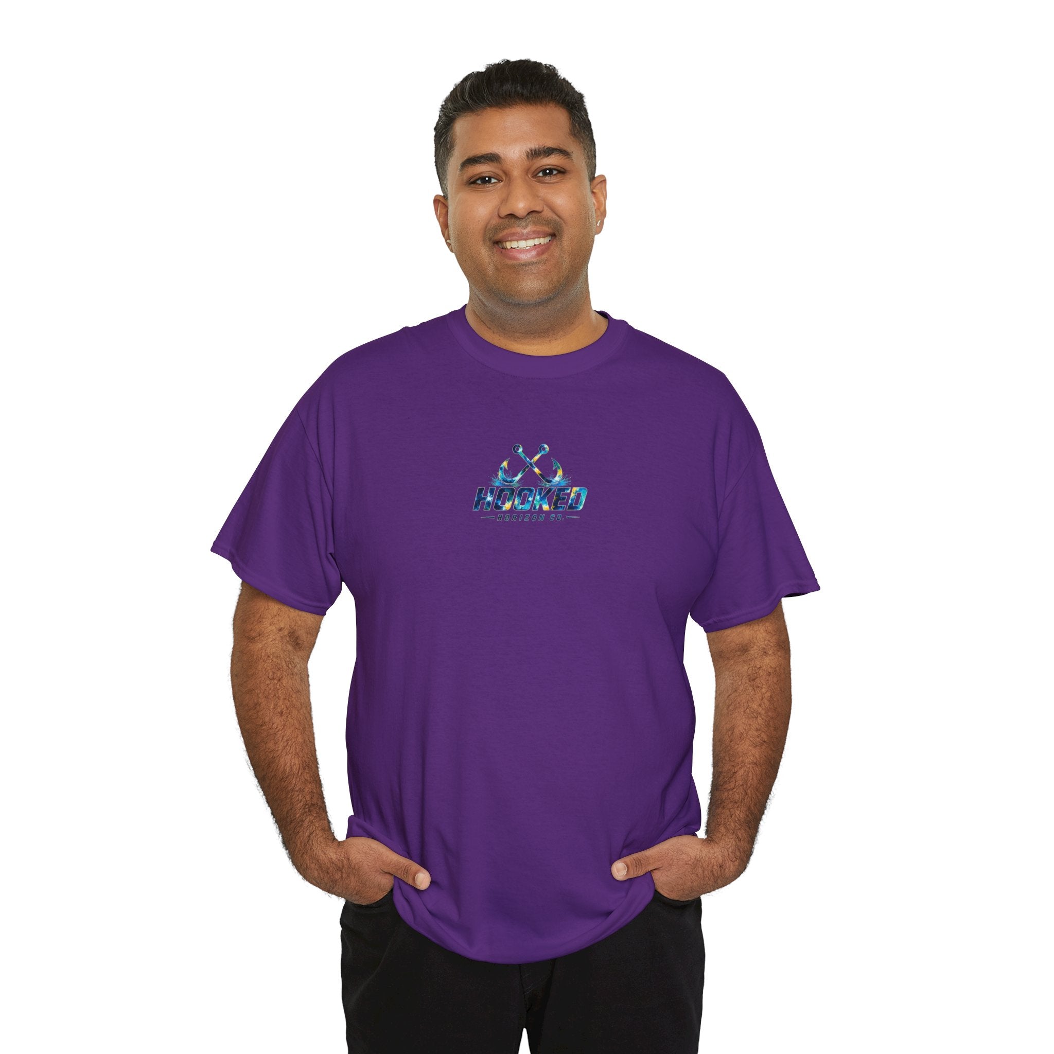 Barracuda Hooked Horizon Co Tee—Ocean Graphic Tee — "Beloved" Ray Design