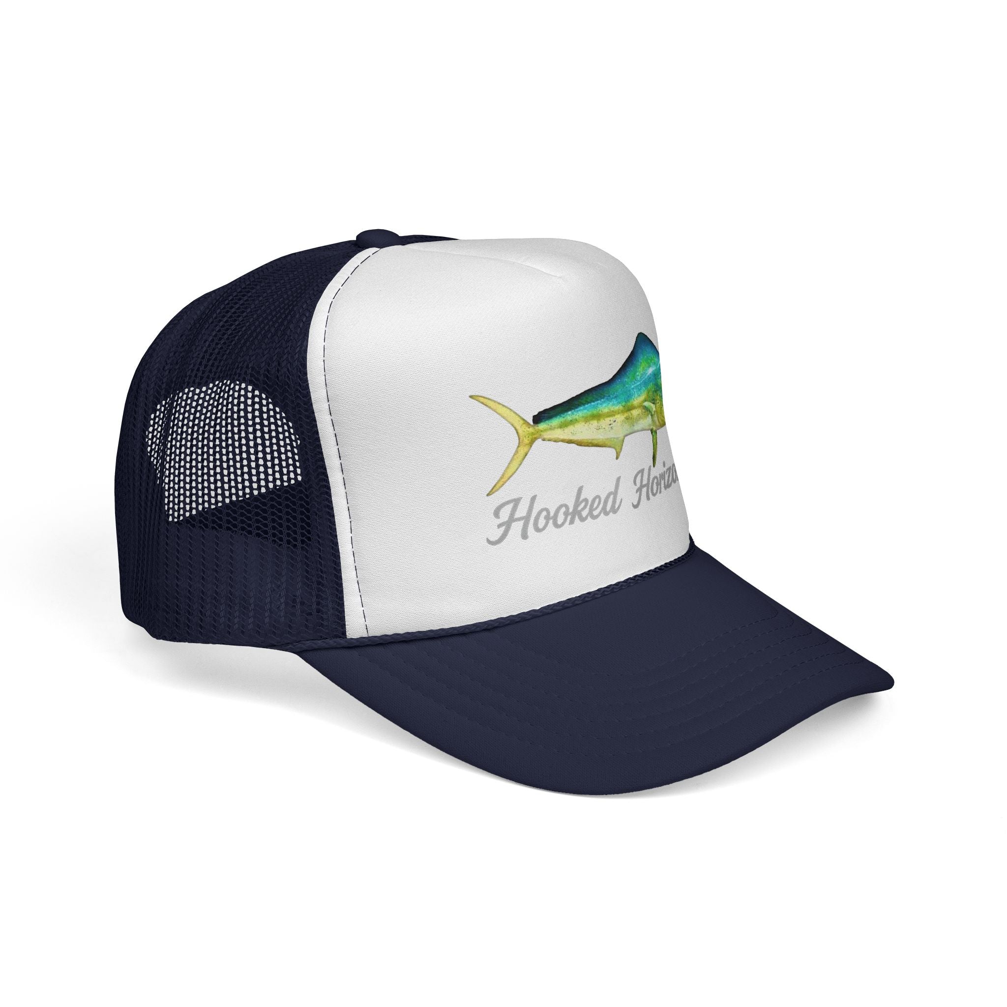 Mahi Mahi Trucker Cap — Fishing & Beach Hat