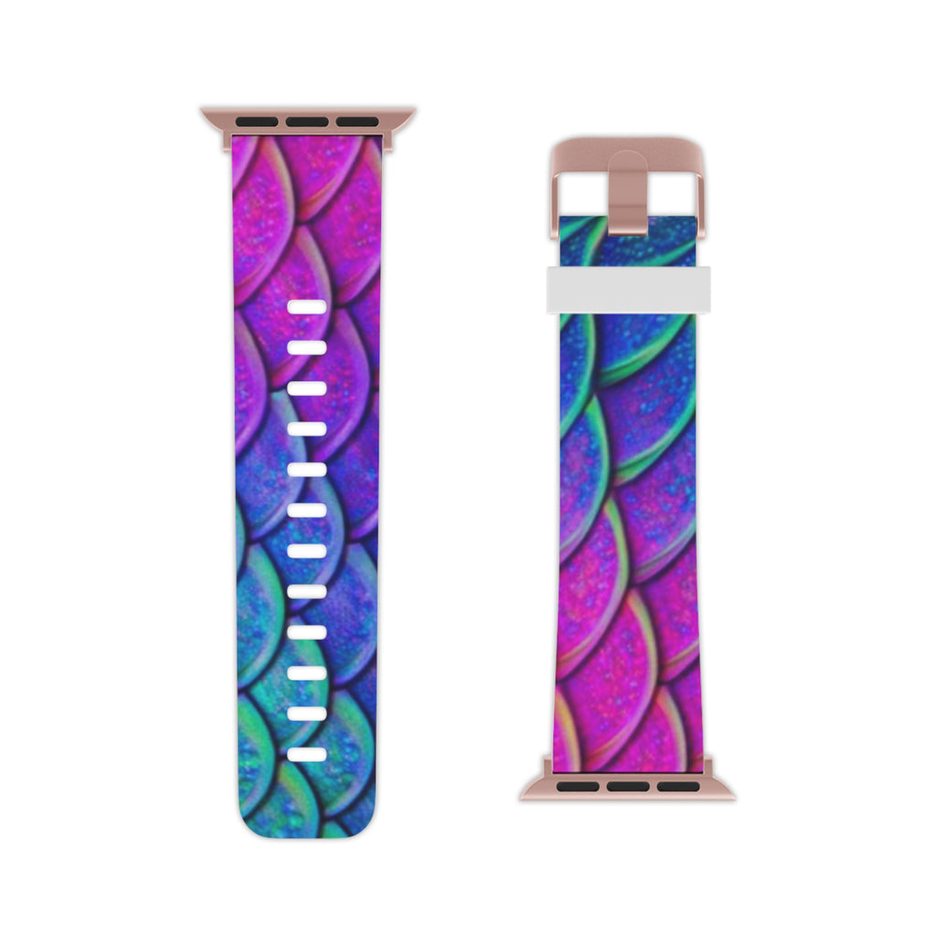 Parrot Fish Scale Inspired Watch Band for Apple Watch