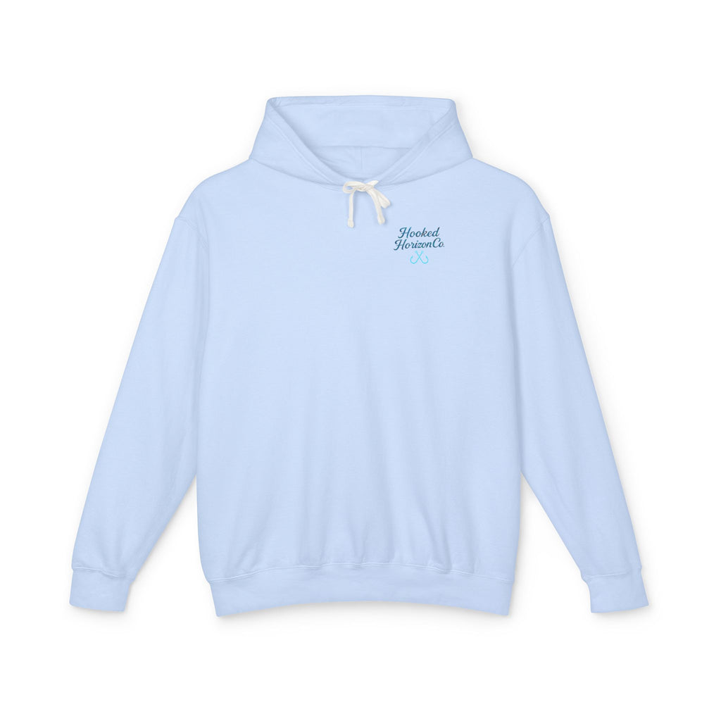 Chasing Legends Octopus Hoodie — Hooked Horizon Co Unisex Lightweight Hoodie with Deep Drift Design | Perfect for Fishermen, Beach Lovers, Casual Outings, Gift for Him/Her, Nautical Style,  Ocean Lover Gifts