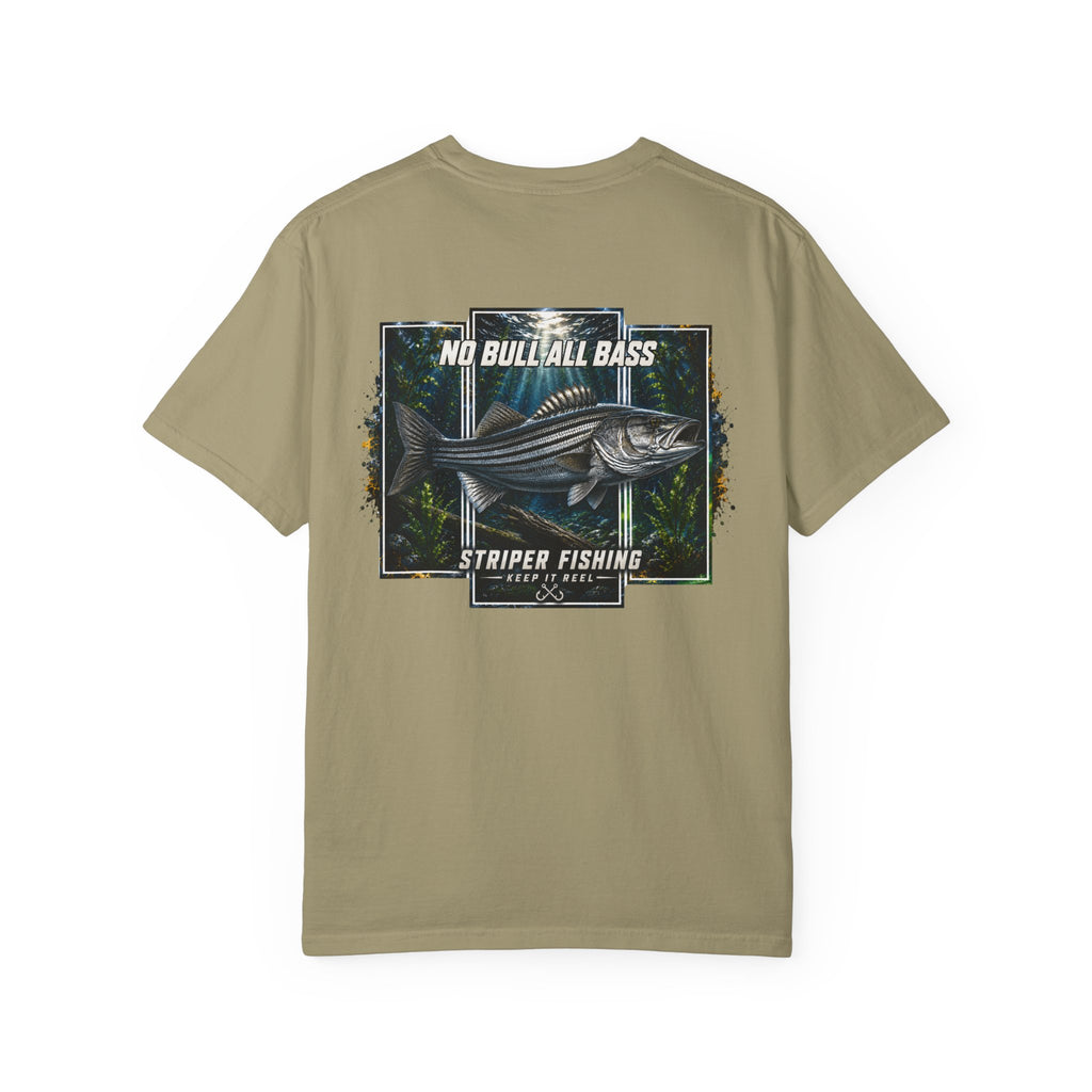Saltwater Sea Striper Fishing Tee — Hooked Horizon Co.  Angler Gifts Ocean Lover Gifts