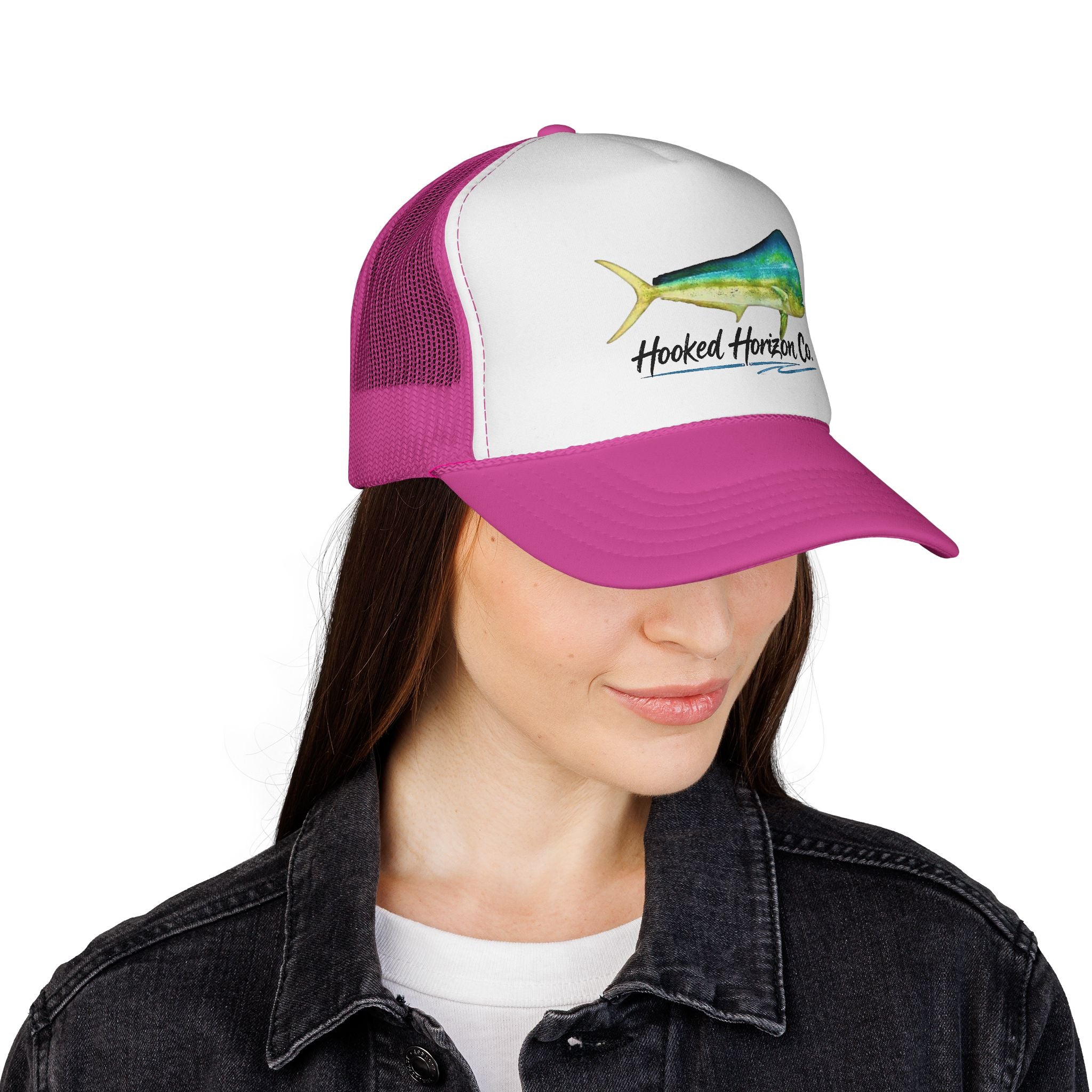 Mahi Mahi Trucker Cap — Fishing & Beach Hat