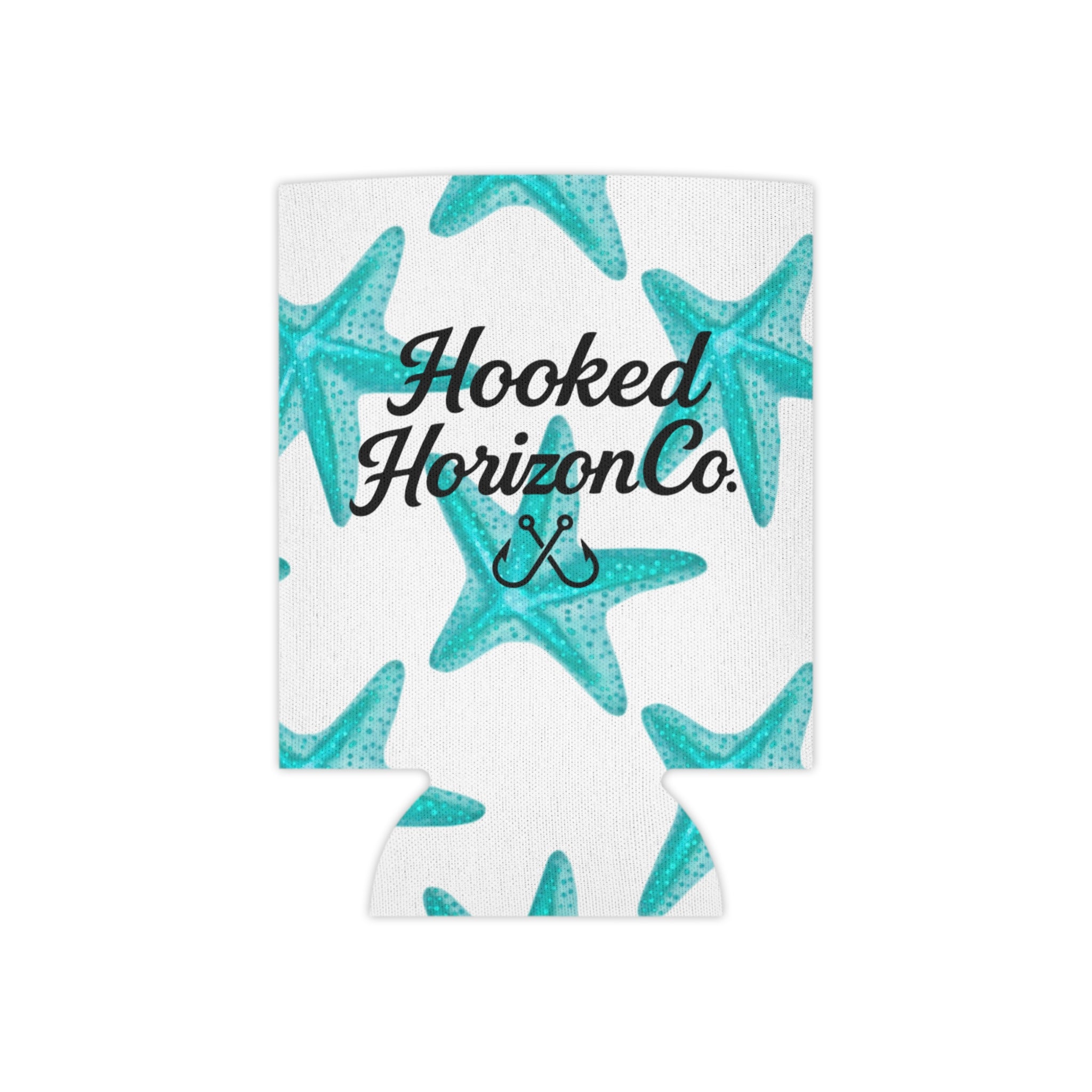 Star Fish Cooler Coozie — Hooked Horizon Co. Fishing Wave Koozie
