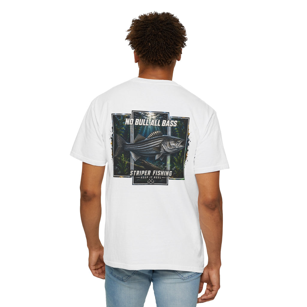 Saltwater Sea Striper Fishing Tee — Hooked Horizon Co.  Angler Gifts Ocean Lover Gifts