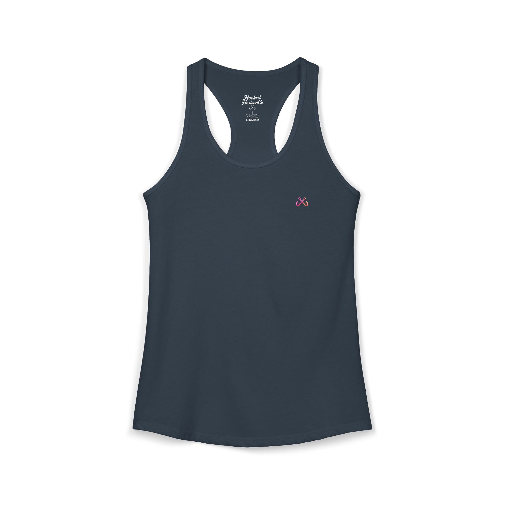 Pink Sunset Hooked Horizon Co. Tank– Gifts for Ocean Lovers, Nautical Fashion, Everyday Comfort, Perfect Gift for Her