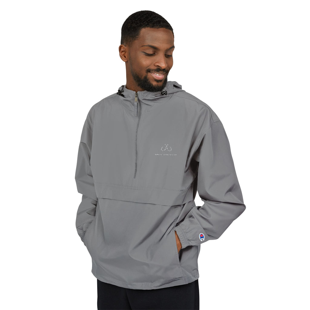 Hooked Horizon Co. Unisex Packable Anorak Jacket, Lightweight Rain Jacket, Outdoor Adventure Gear, Casual Fashion, Travel Essential, Fall Wardrobe