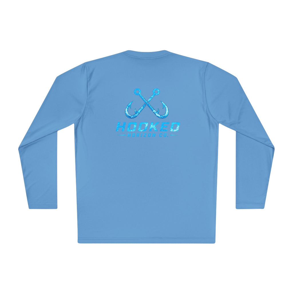 Moisture Wicking Classic Logo Tee—Horizon Co. Anchors Long Sleeve Tee — Lightweight Fishing Shirt