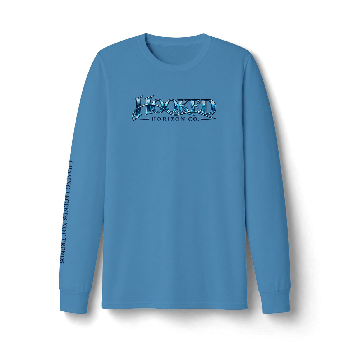 Fishing Boat Wave Dri-Power Long Sleeve T-Shirt