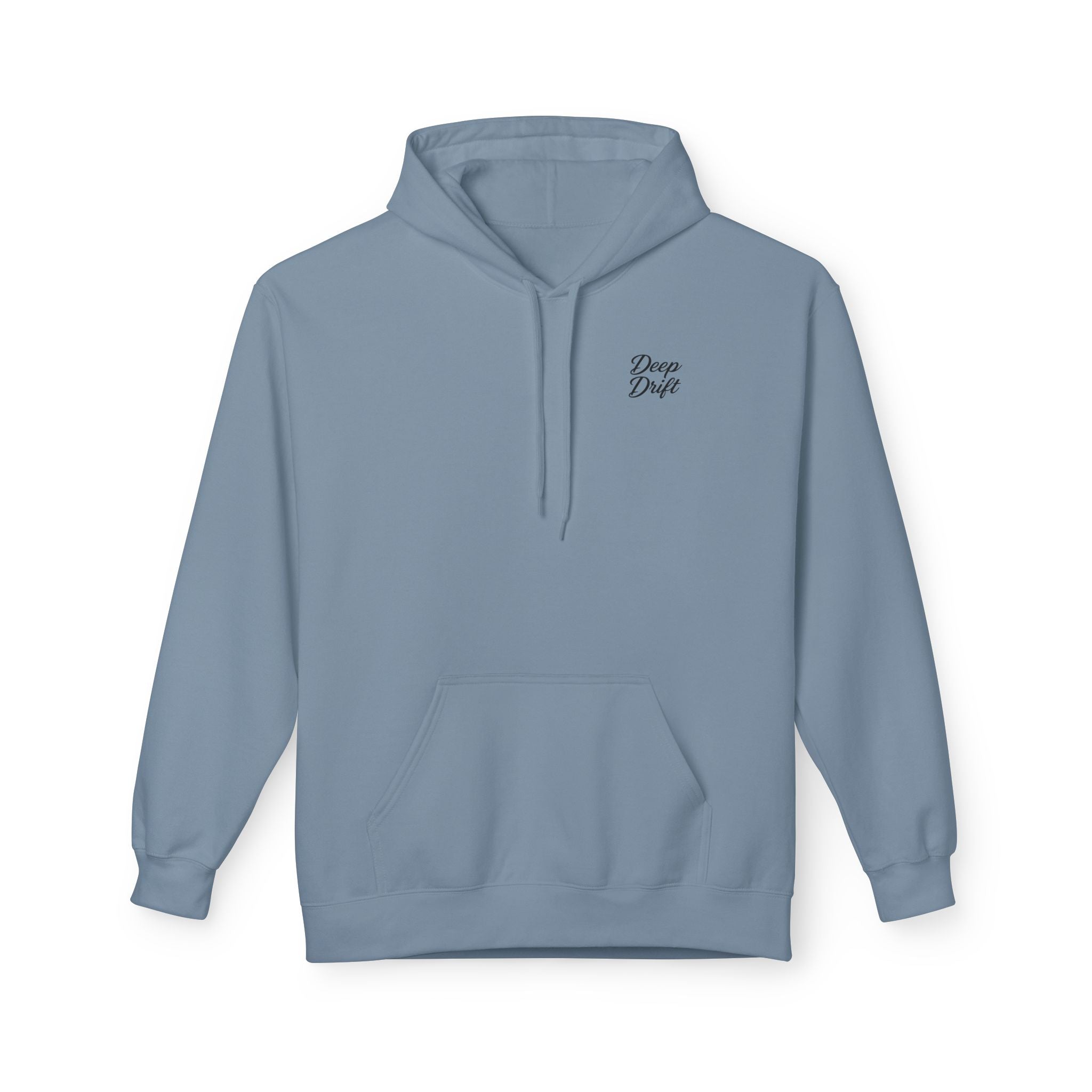 Deep Drift Wave & Shark Fishing Hoodie — Hooked Horizon Co. Pullover, Multiple Color Variations