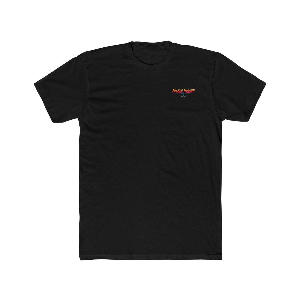Hooked Horizon Co.  Sunset Fishing T-Shirt— Multiple Color Variations