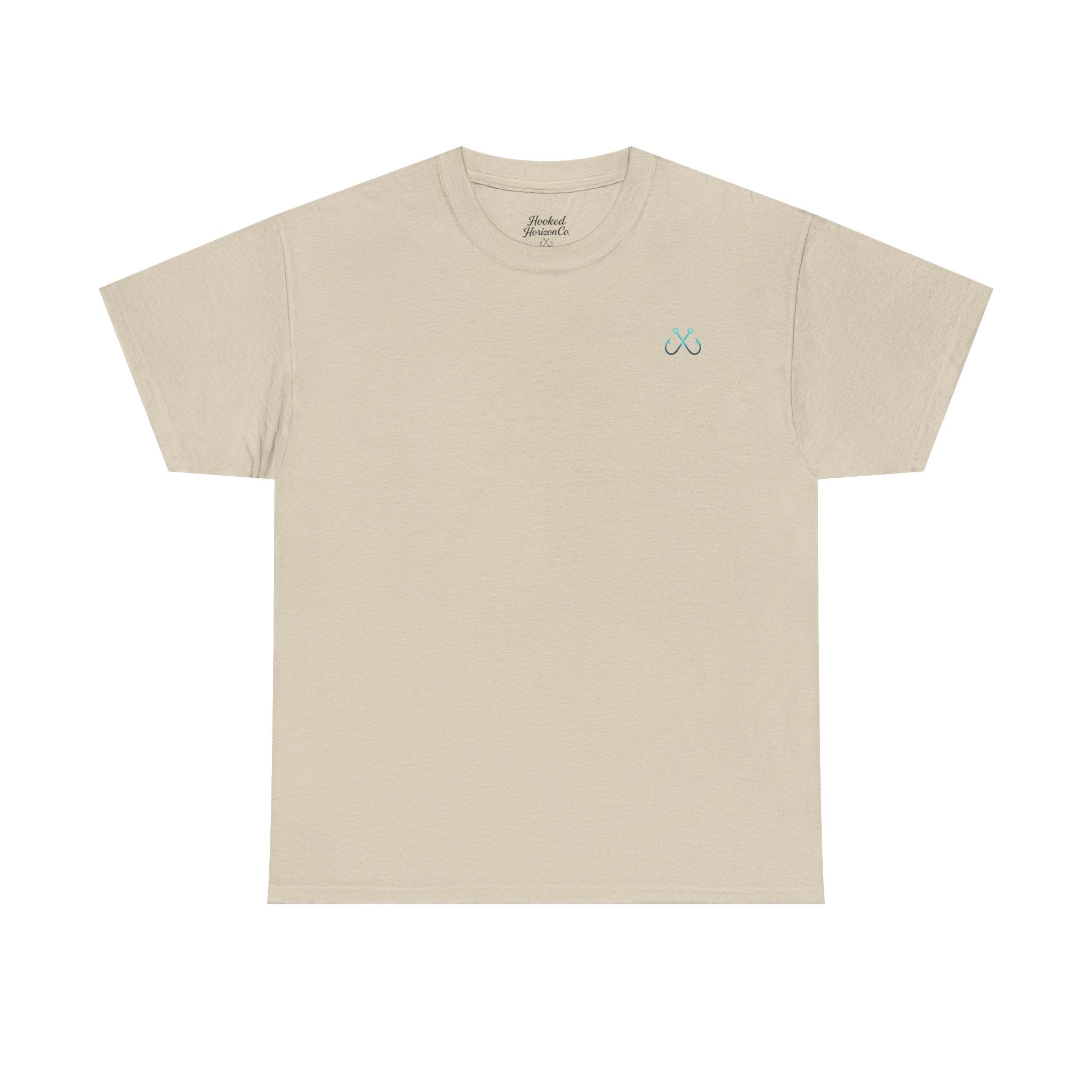 Manta Ray Hooked Horizon Co Tee—Ocean Graphic Tee — "Beloved" Ray Design