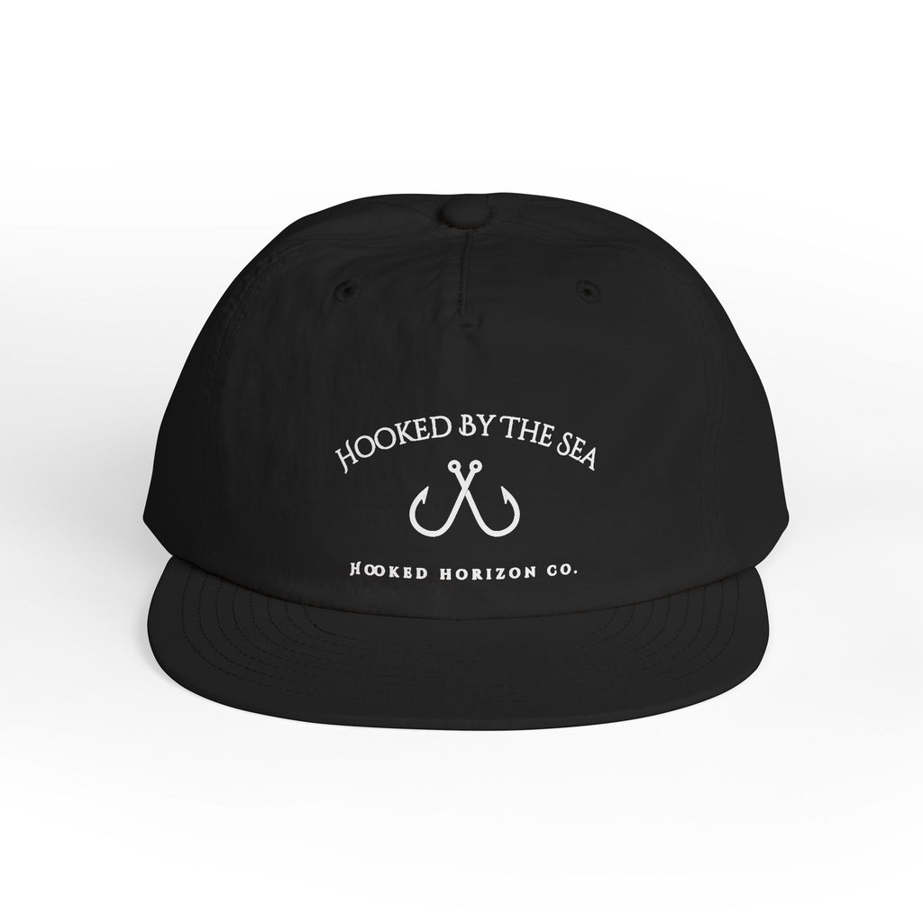 Quick Dry Surf Cap Hooked Horizon Co. — Light Weight, Multiple Color Variations Beachy Vibes Snapback Hat for Surf Lovers, Summer Fashion, Ocean Enthusiasts, Gift for Surfers, Vacation Style