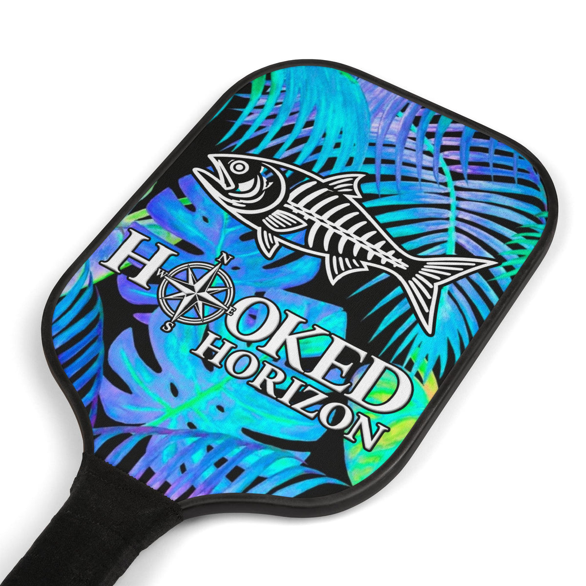 Tropical Snook & Compass — Hooked Horizon Co. Pickleball Kit