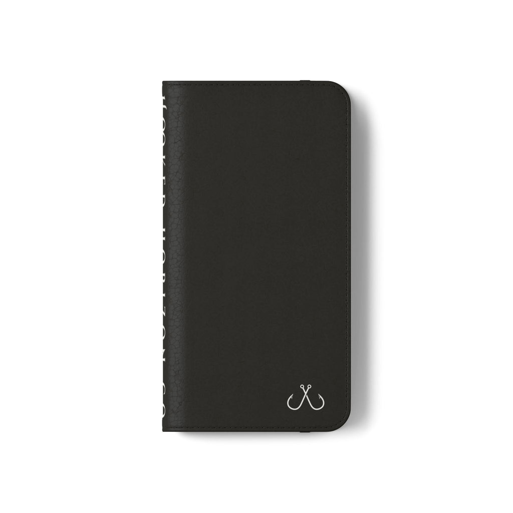 Mahi Mahi Flip Phone Case — Turquoise Water Pattern Wallet Cover